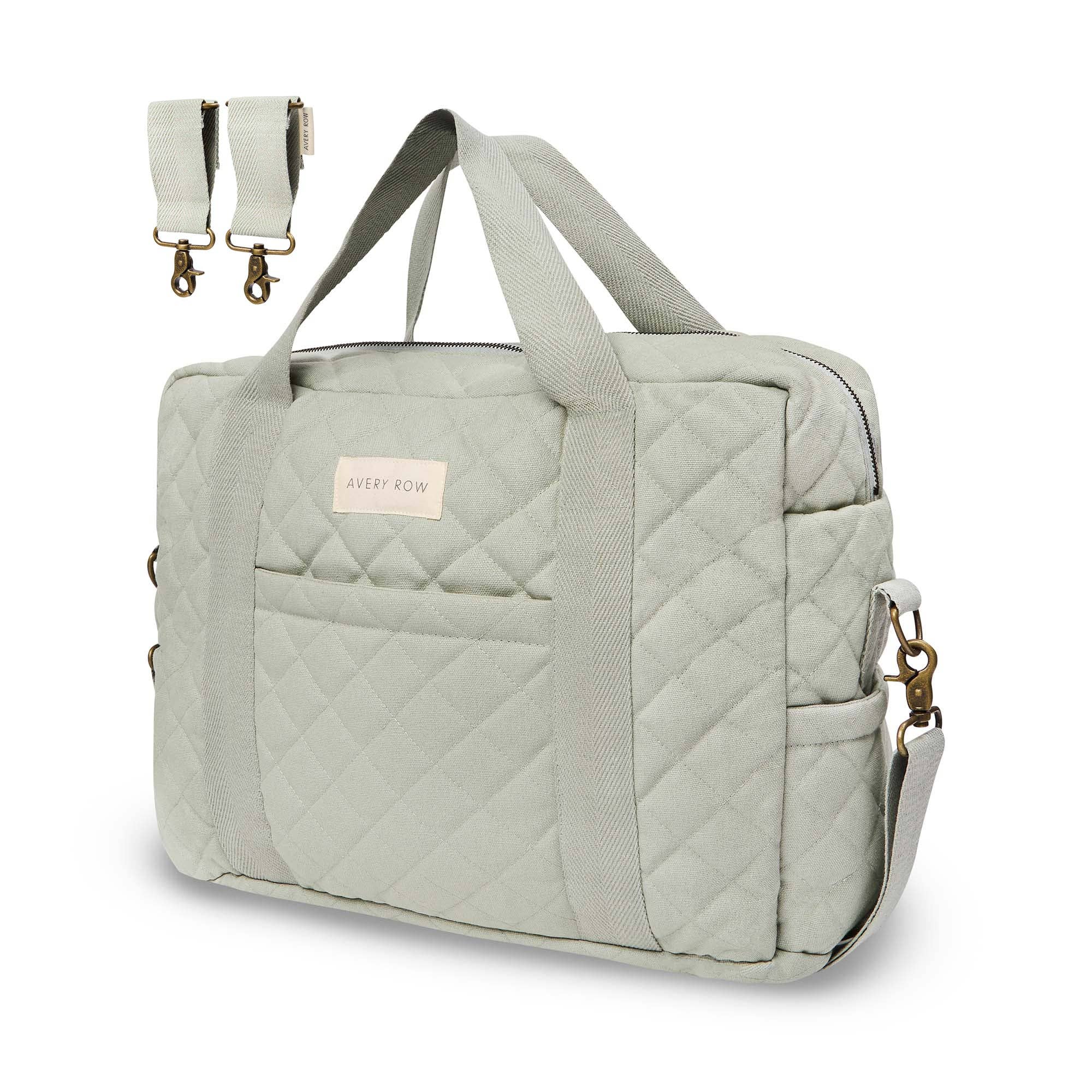 Avery Row Baby Changing Bag - Sage