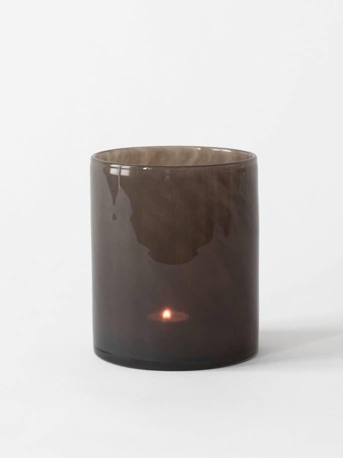 Lyric candle holder - Large / Dark Grey