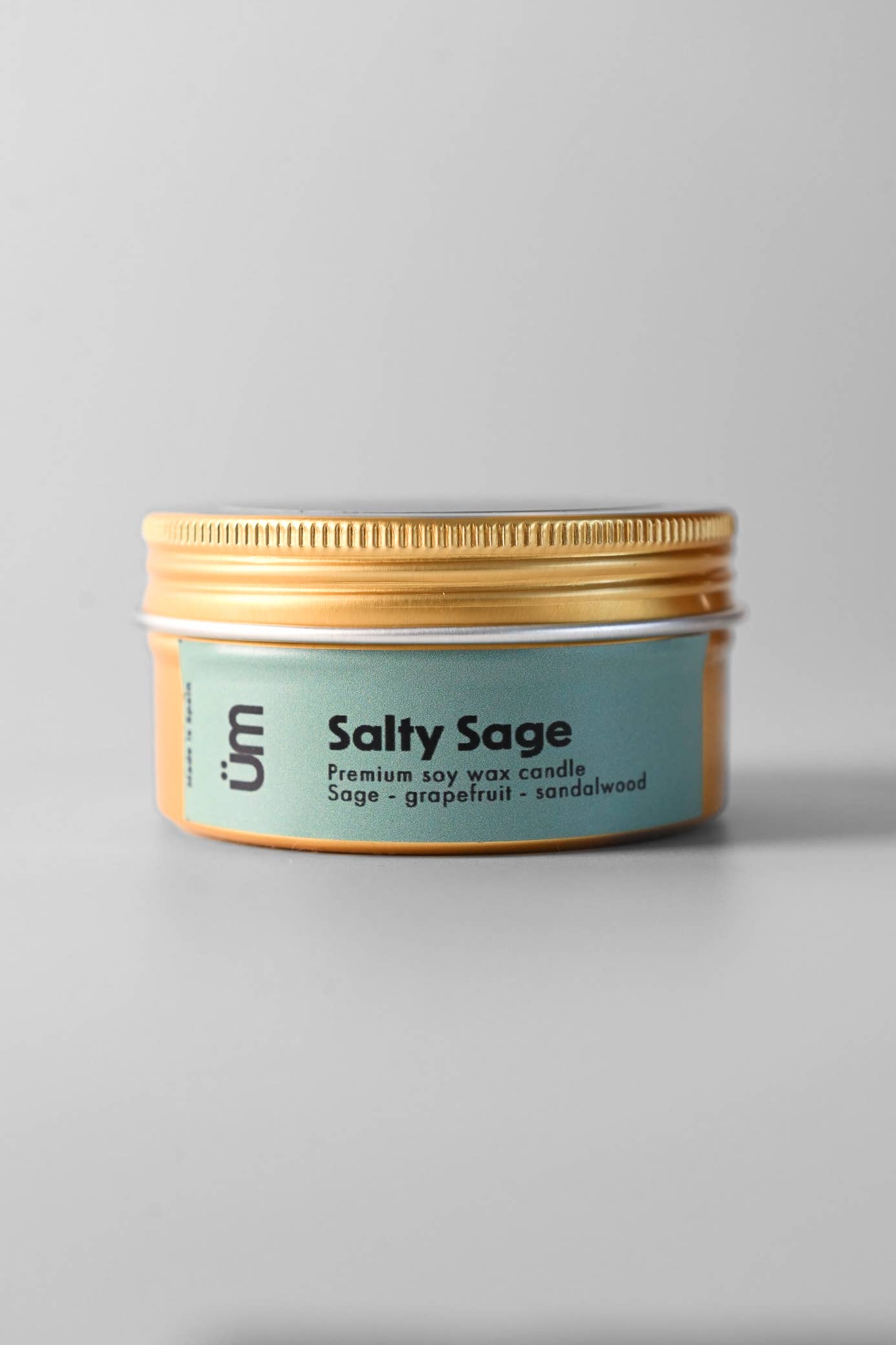 Salty Sage Travel Tin Candle