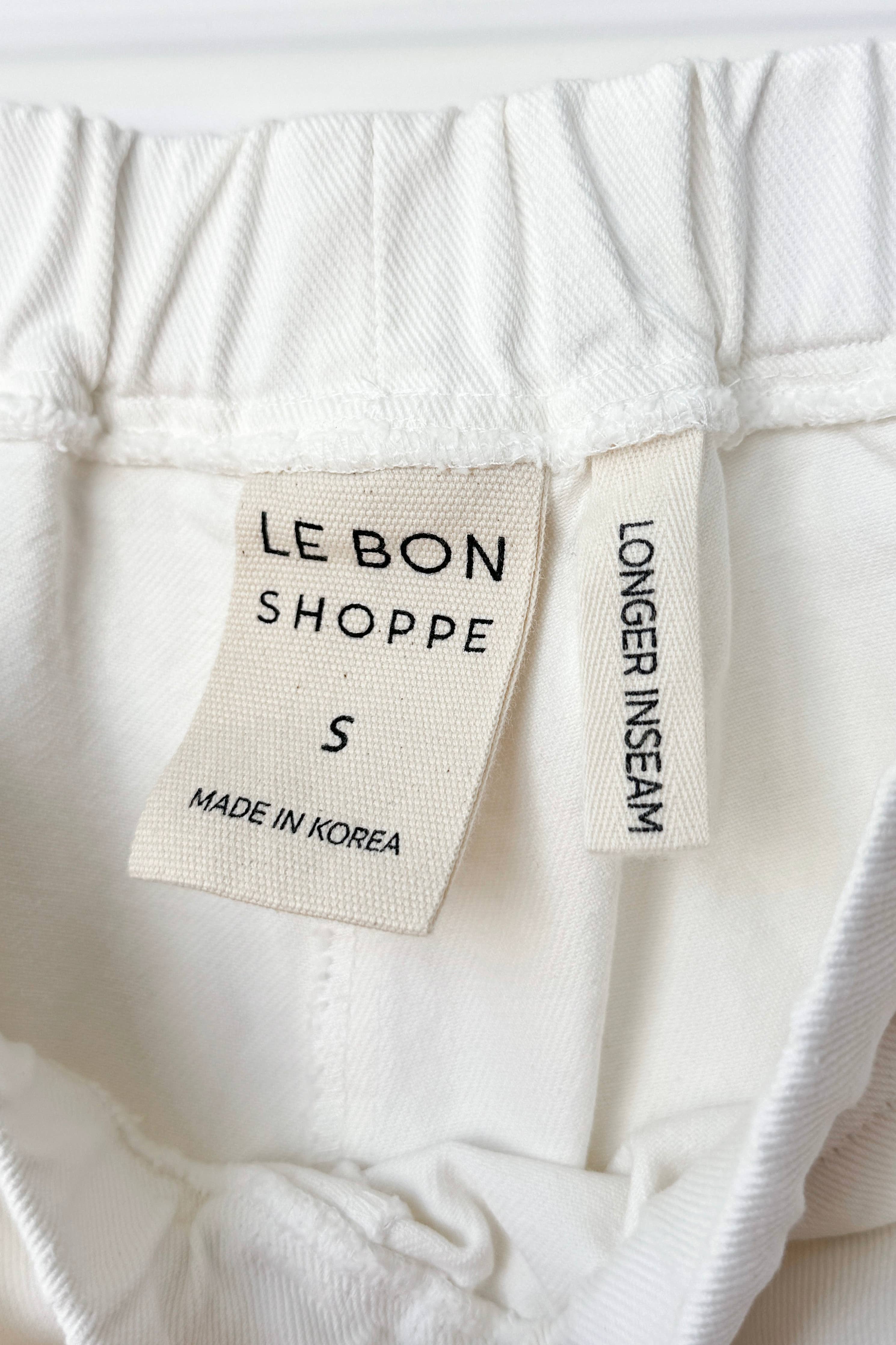 Long Arc Pants Milk - Le Bon Shoppe