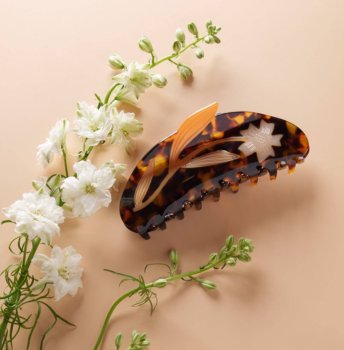 Flax Long Claw Clip — Winona Irene