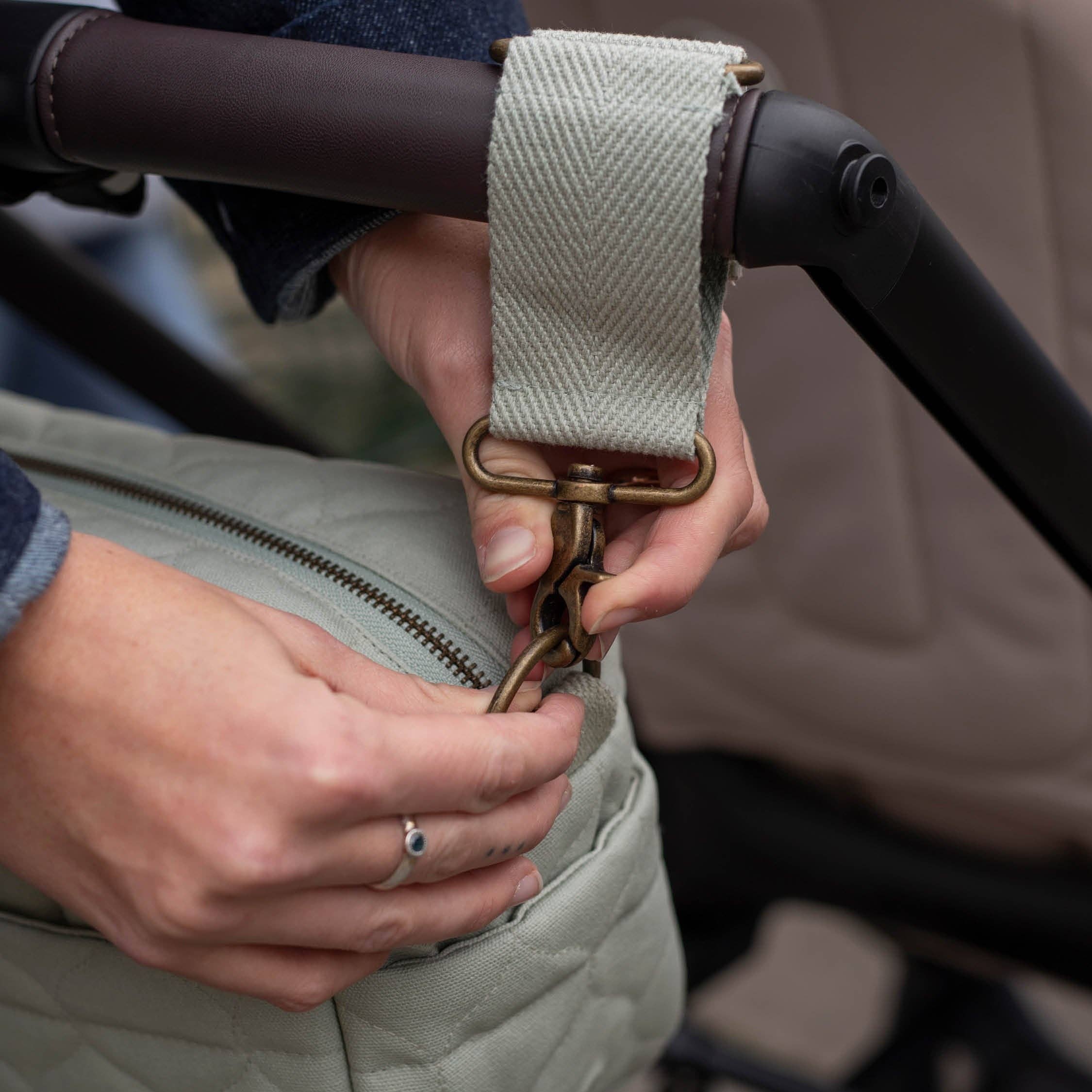 Avery Row Pram Organiser Bag - Sage