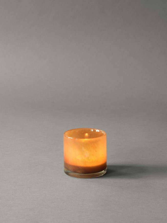 Lyric candle holder - XS: Dark Brown
