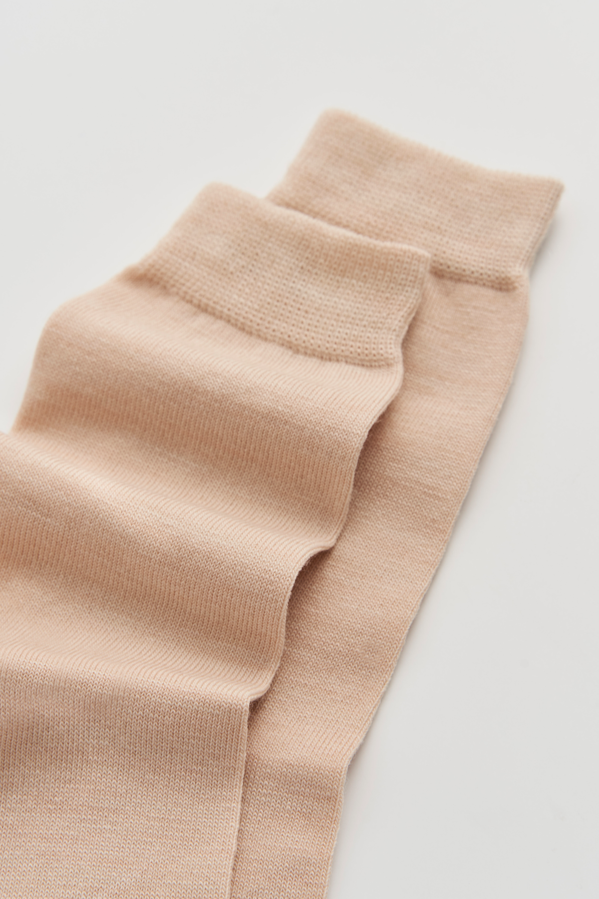 Milky Tea Beige Merino Socks: Milky Tea Beige / Small (UK 4-7)