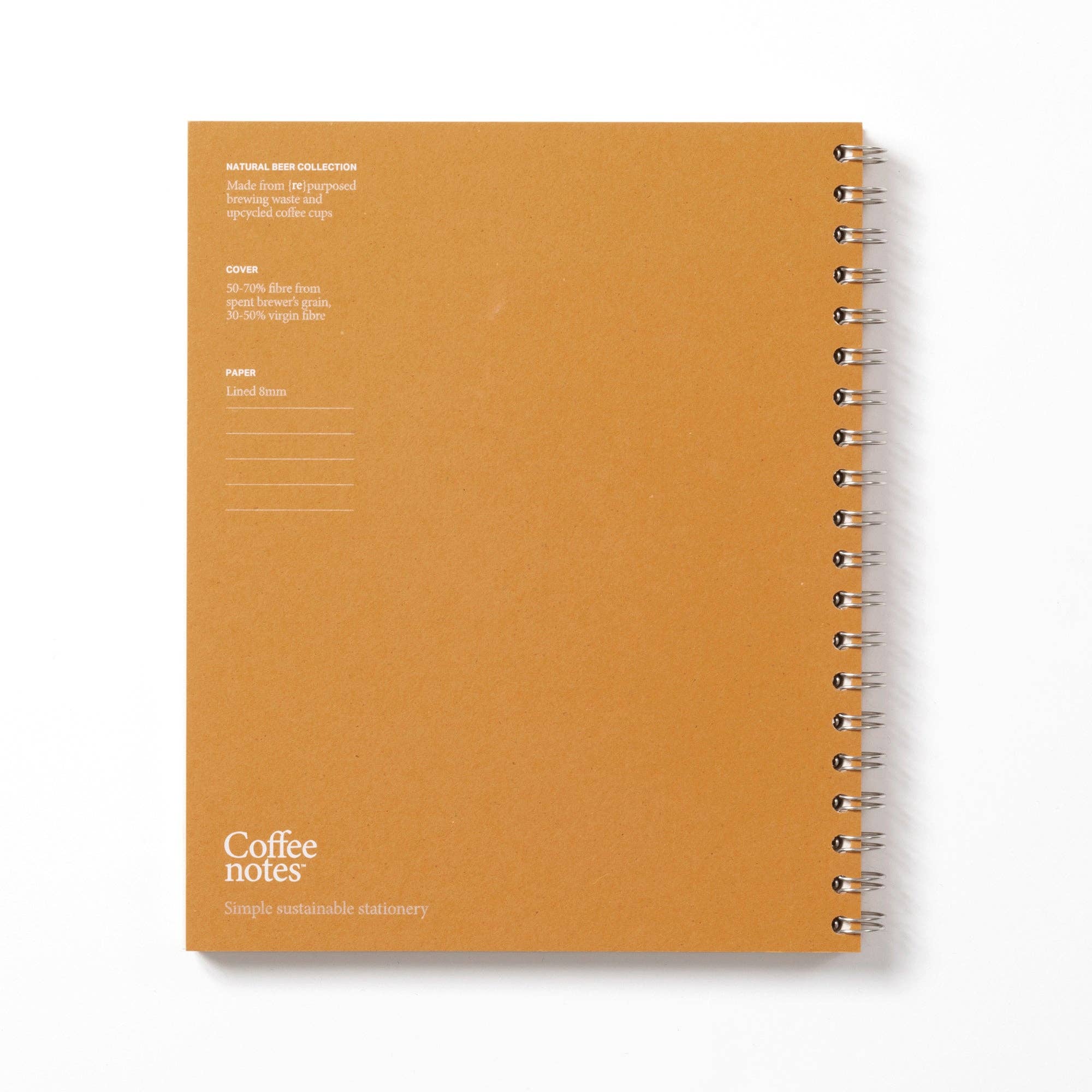 Pils Wirebound Notebook (Lined): Medio