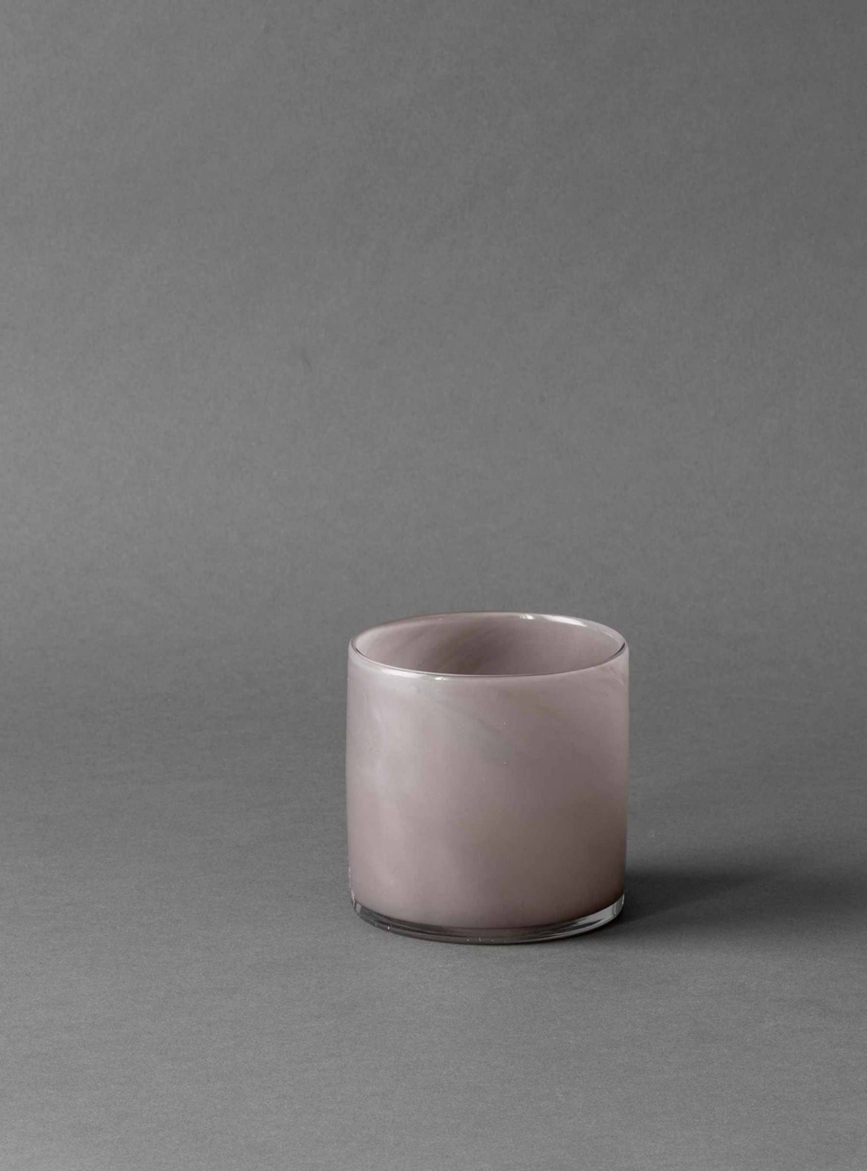 Lyric candle holder - S: Brown