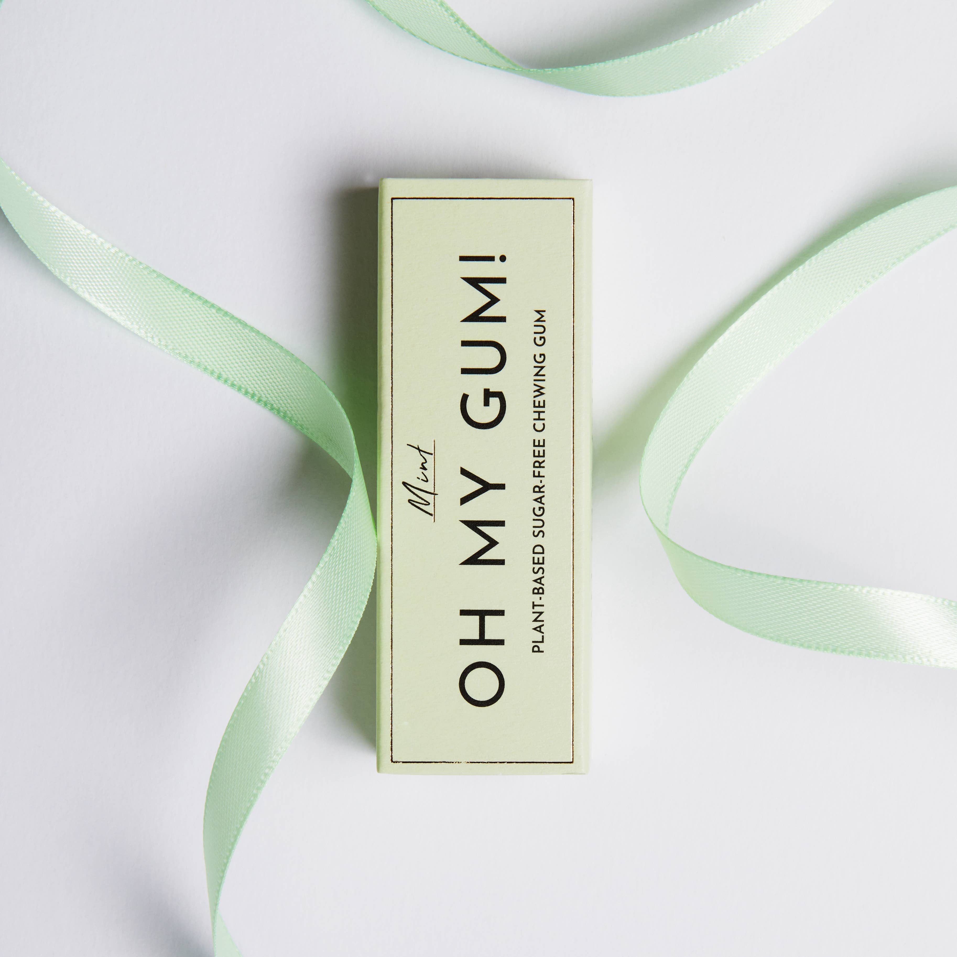 OH MY GUM! - Mint Chewing Gum | Plant-based | Aspartame-free
