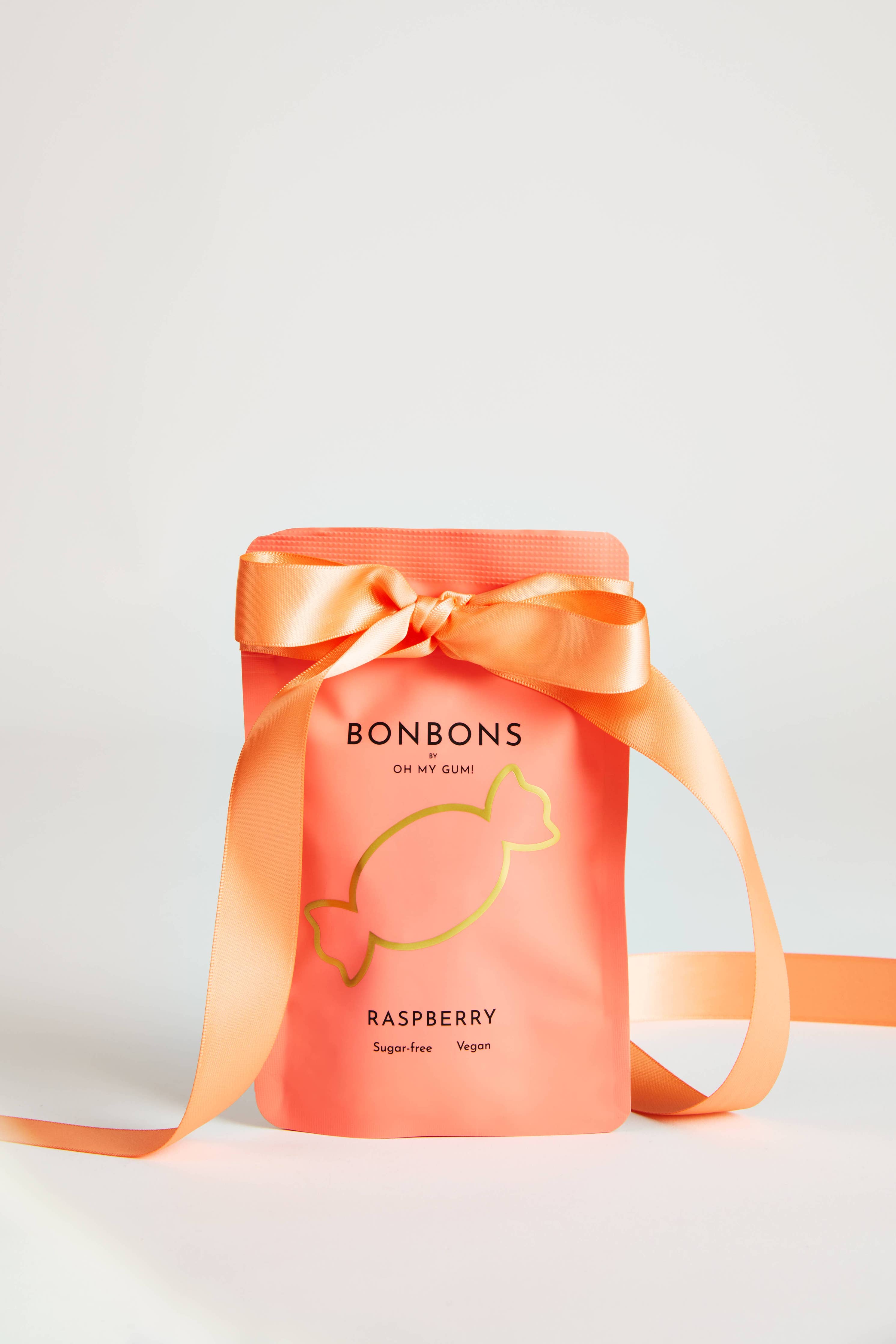 Raspberry Bonbons - Sugar-less Hard Candy | Vegan