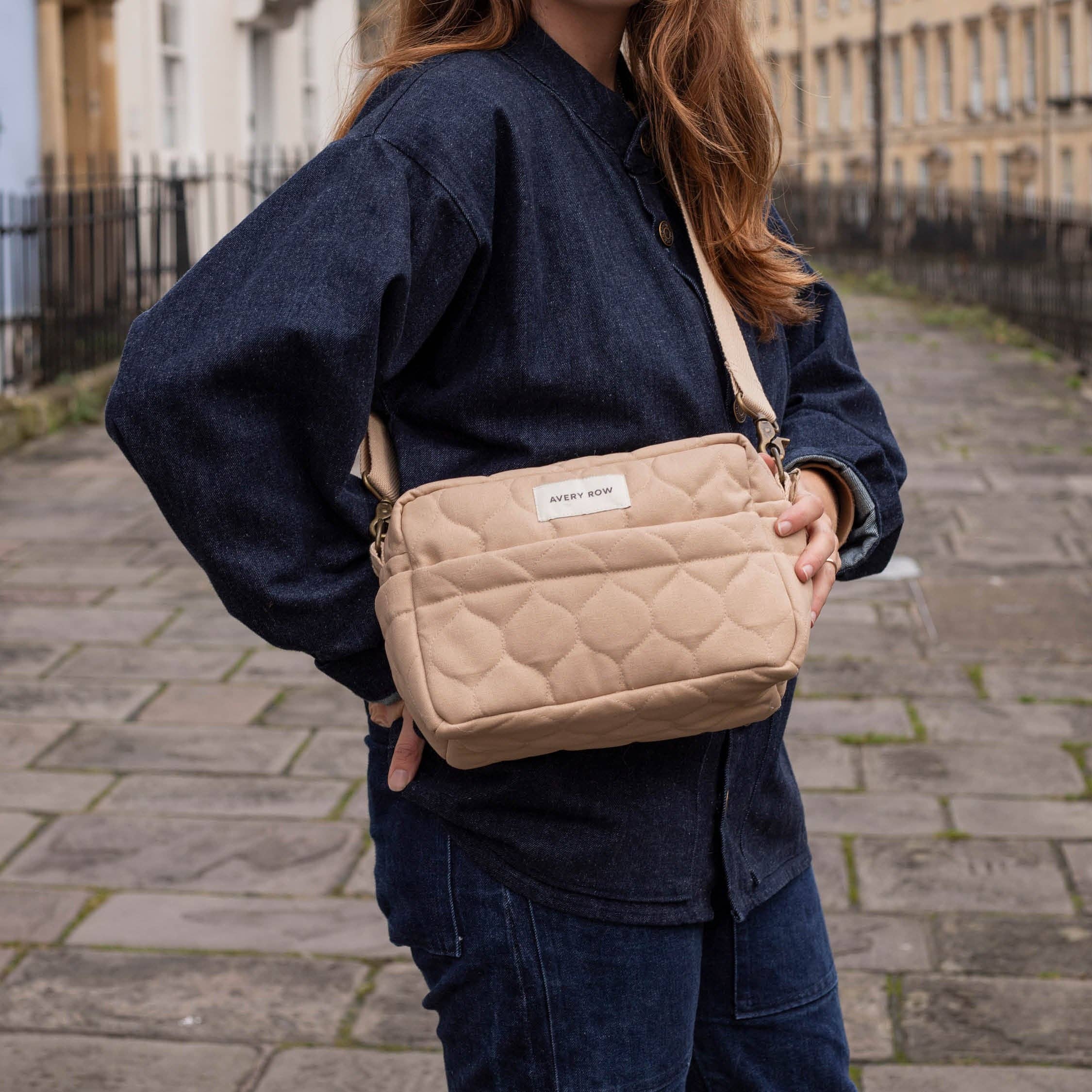 Avery Row Pram Organiser Bag - Natural