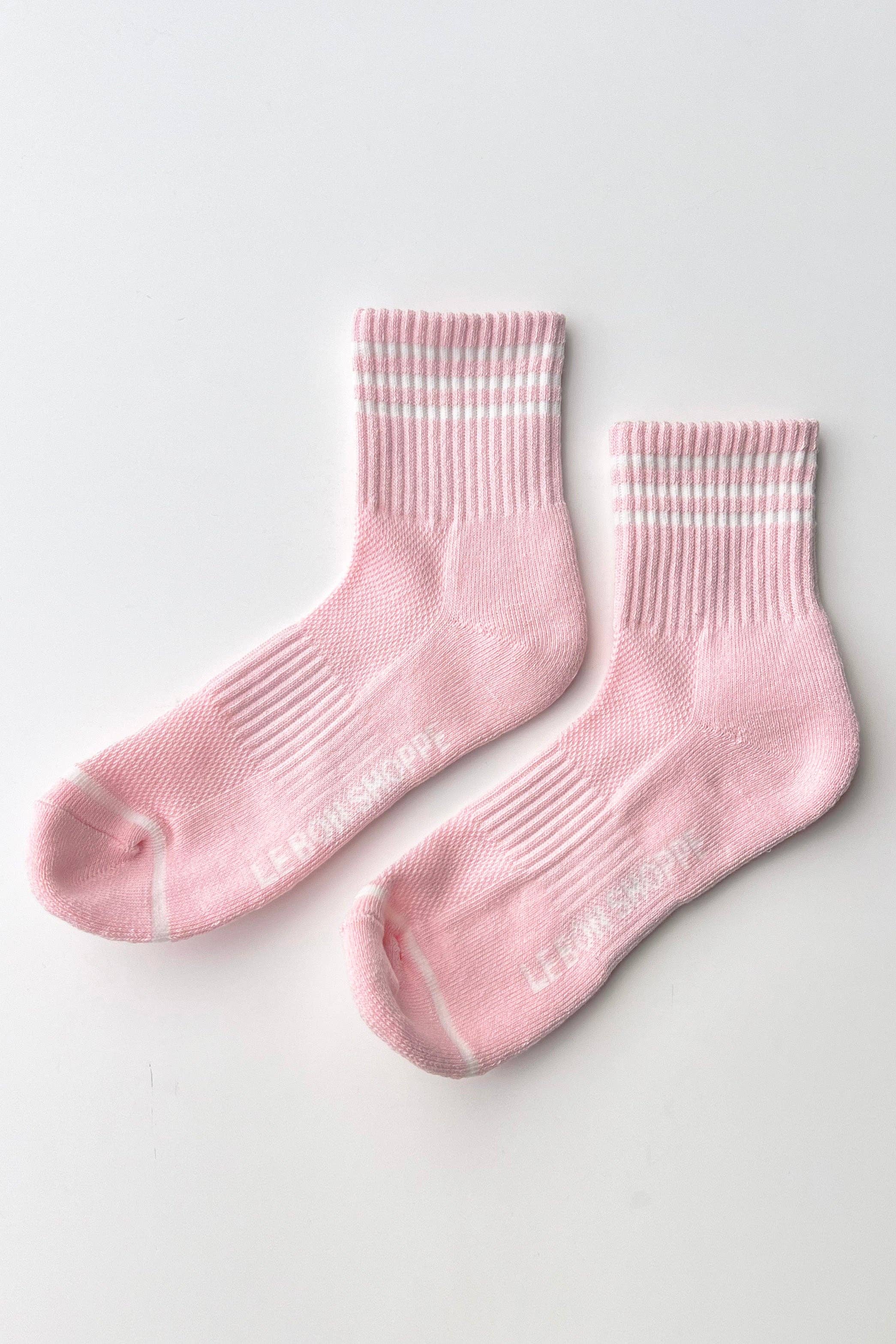 Girlfriend Socks in Peony — Le Bon Shoppe