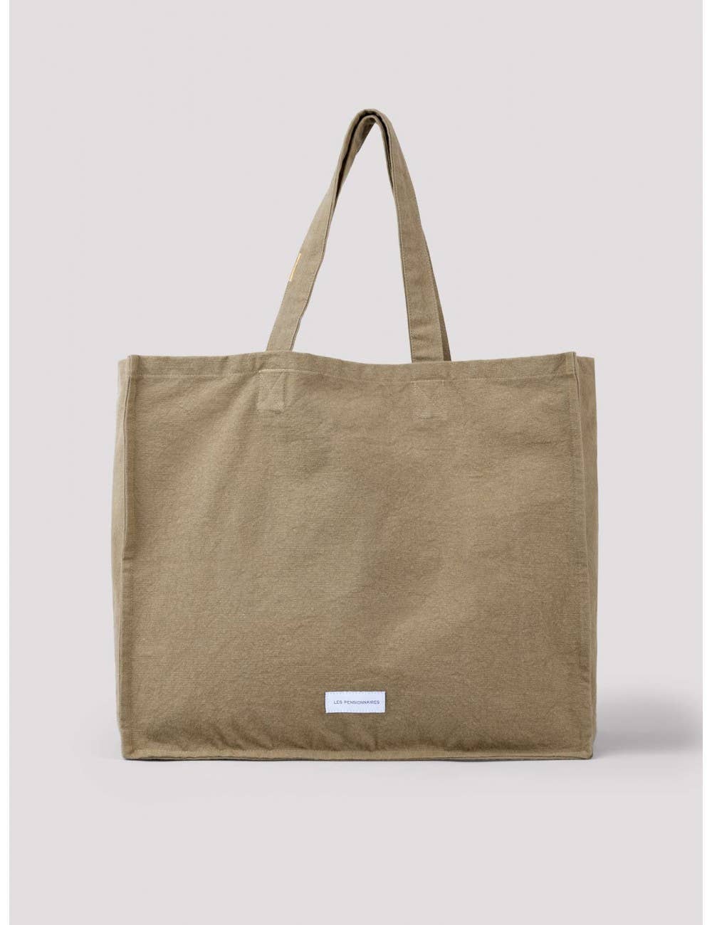 Les Pensionnaires Organic Cotton Tote Bag – Lime Green