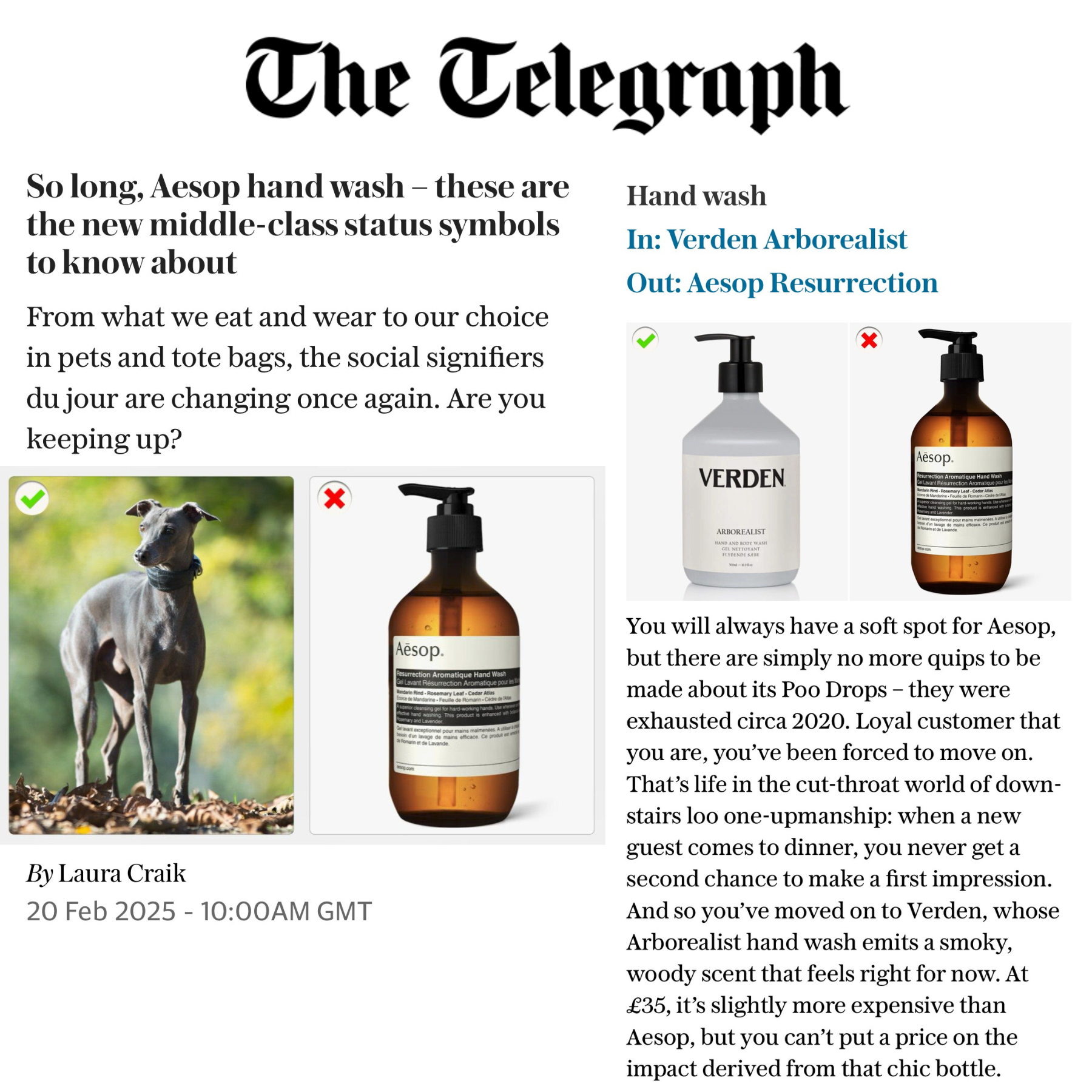 ARBOREALIST HAND AND BODY WASH, SOAP 100% Vegan, Cruelty Free