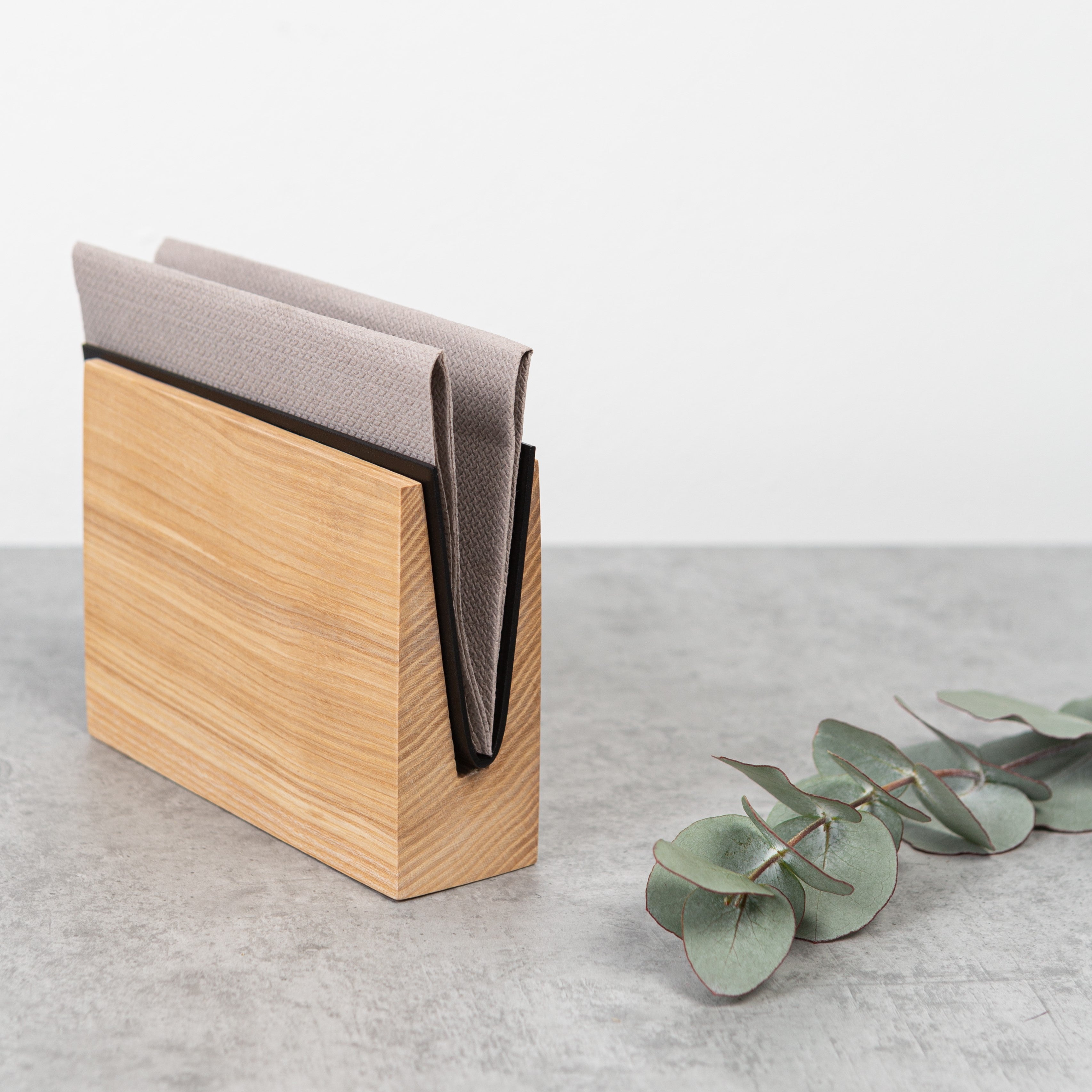 Ash wood napkin holder ENVELOPE,