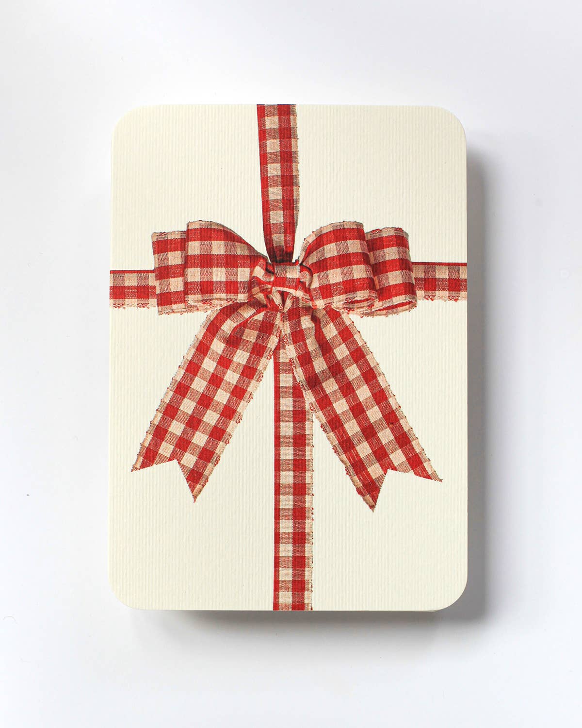 Gingham Bow Greeting Card | Birthday Card | Luxury Cards