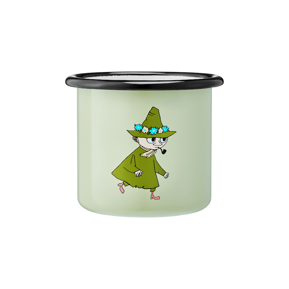 MOOMIN | Enamel Mug | Snufkin - Light Green | 0.25L