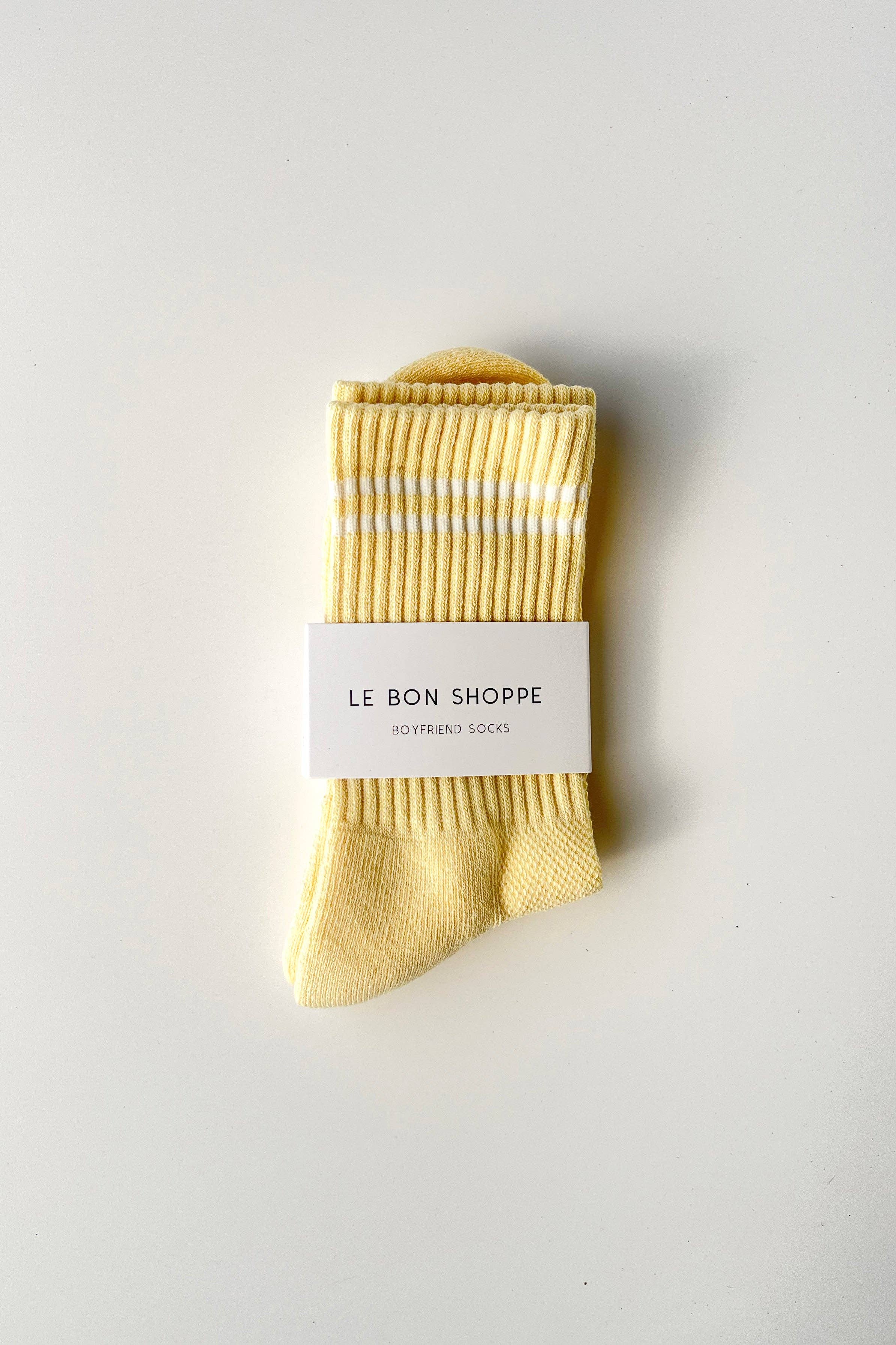 Boyfriend Socks Lemonade - Le Bon Shoppe
