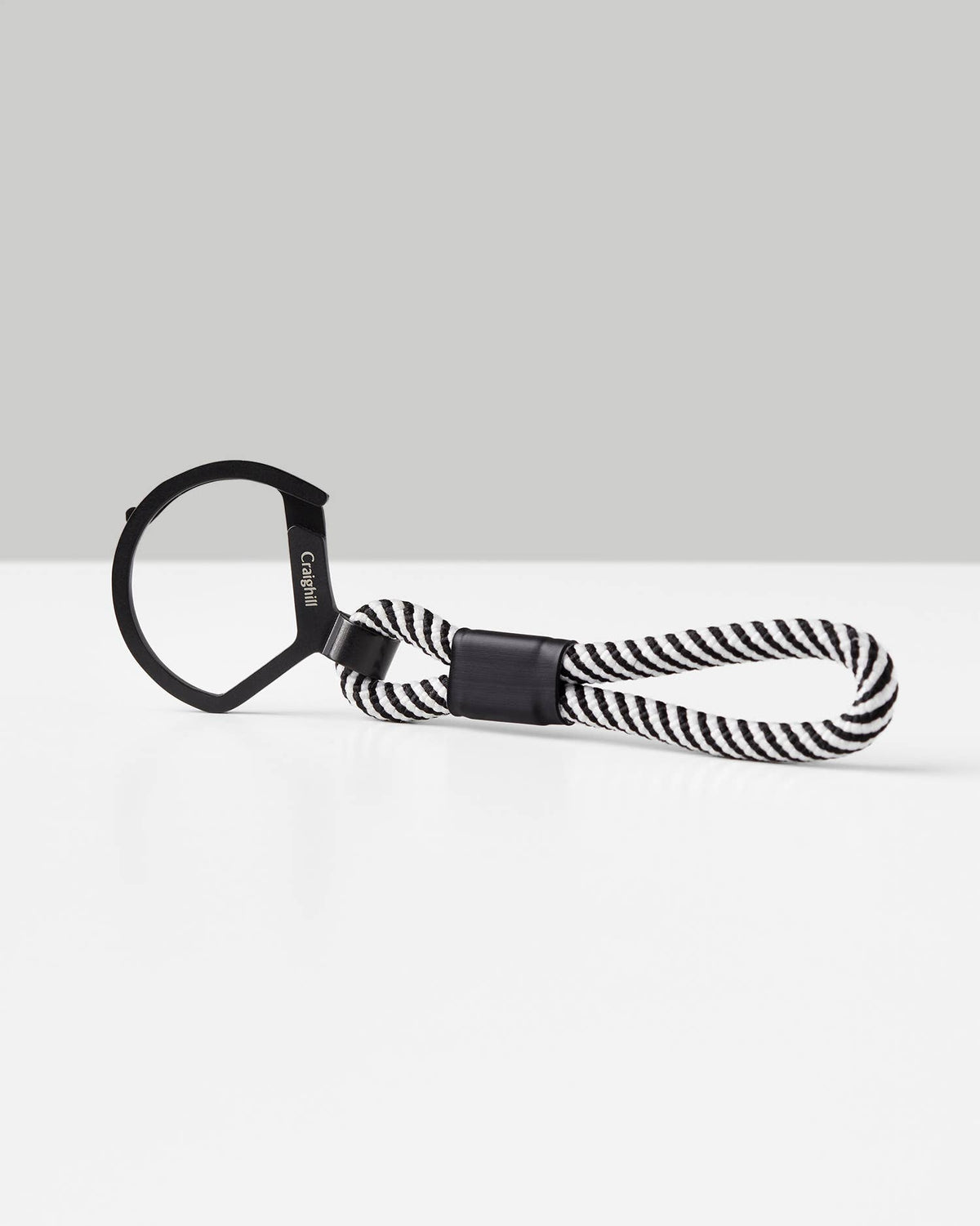 Rope Split Ring: Black