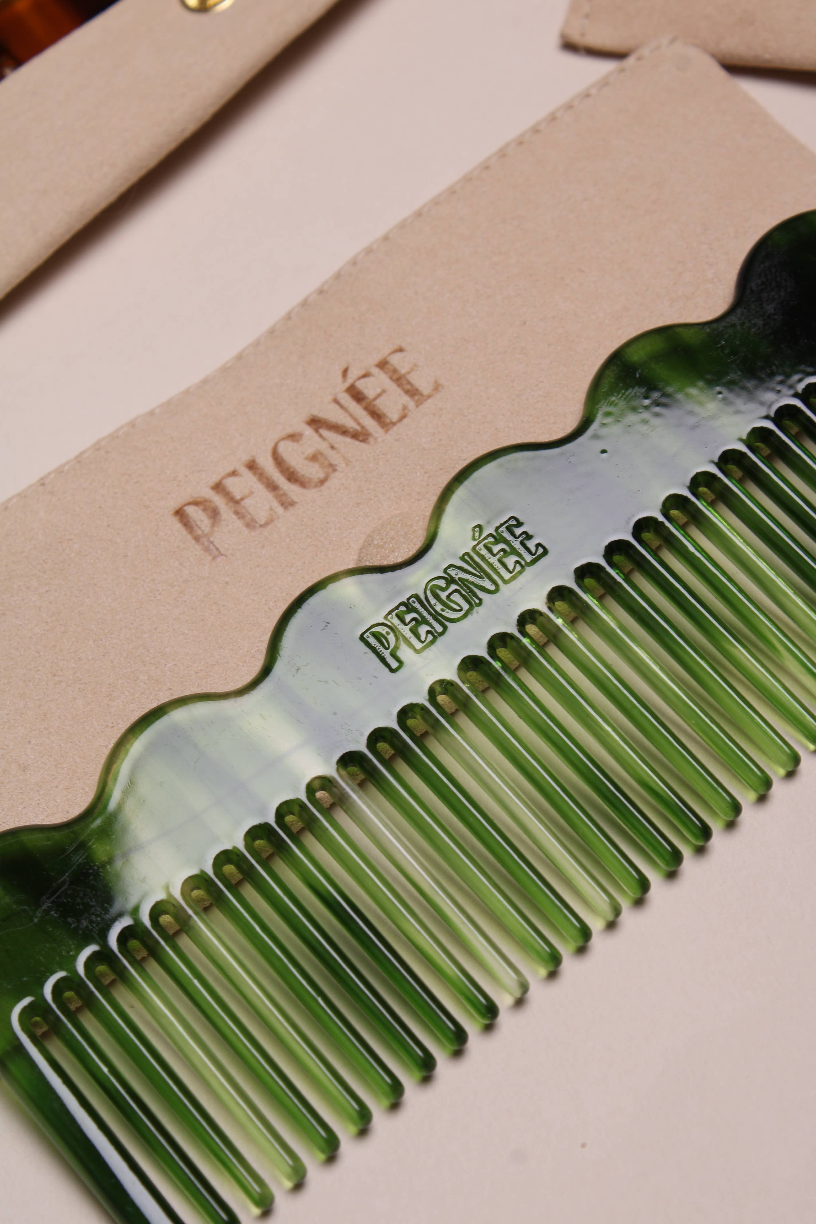 Signature comb - Emerald