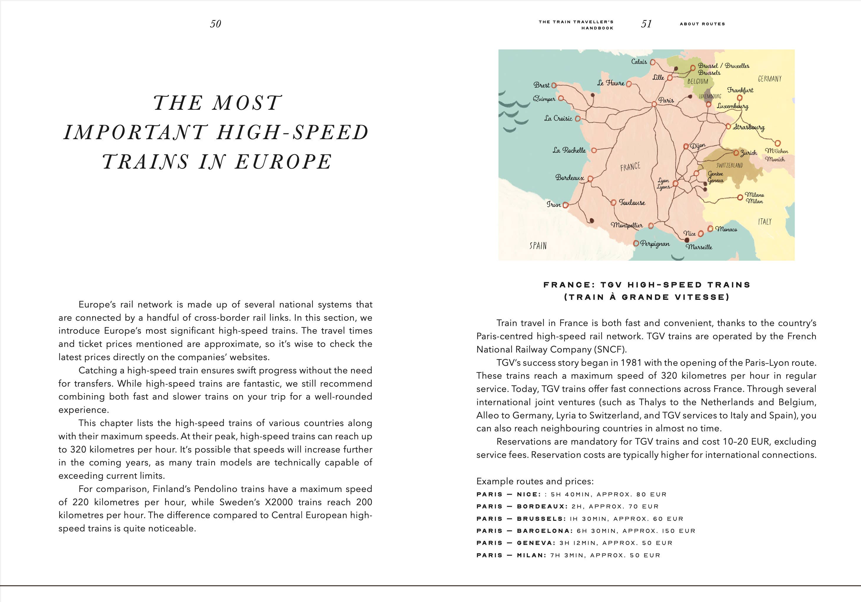 The Train Traveller’s Handbook – A Guide to Europe’s Tracks