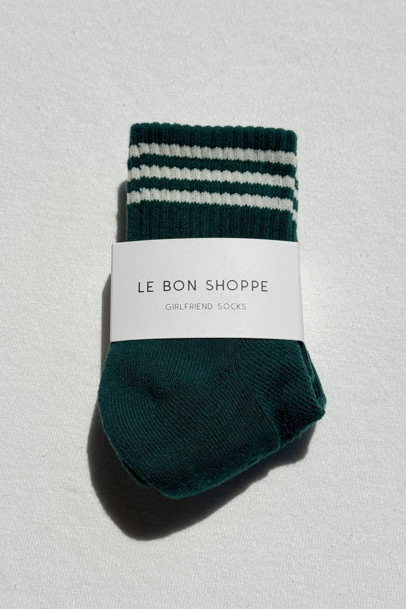 Girlfriend Socks: Hunter Green - Le Bon Shoppe