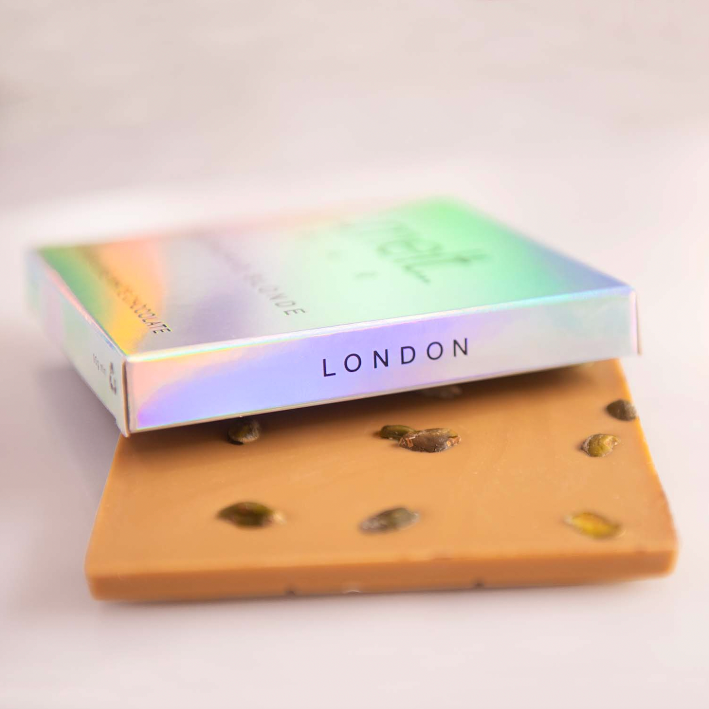 Pistachio Blonde Chocolate Bar