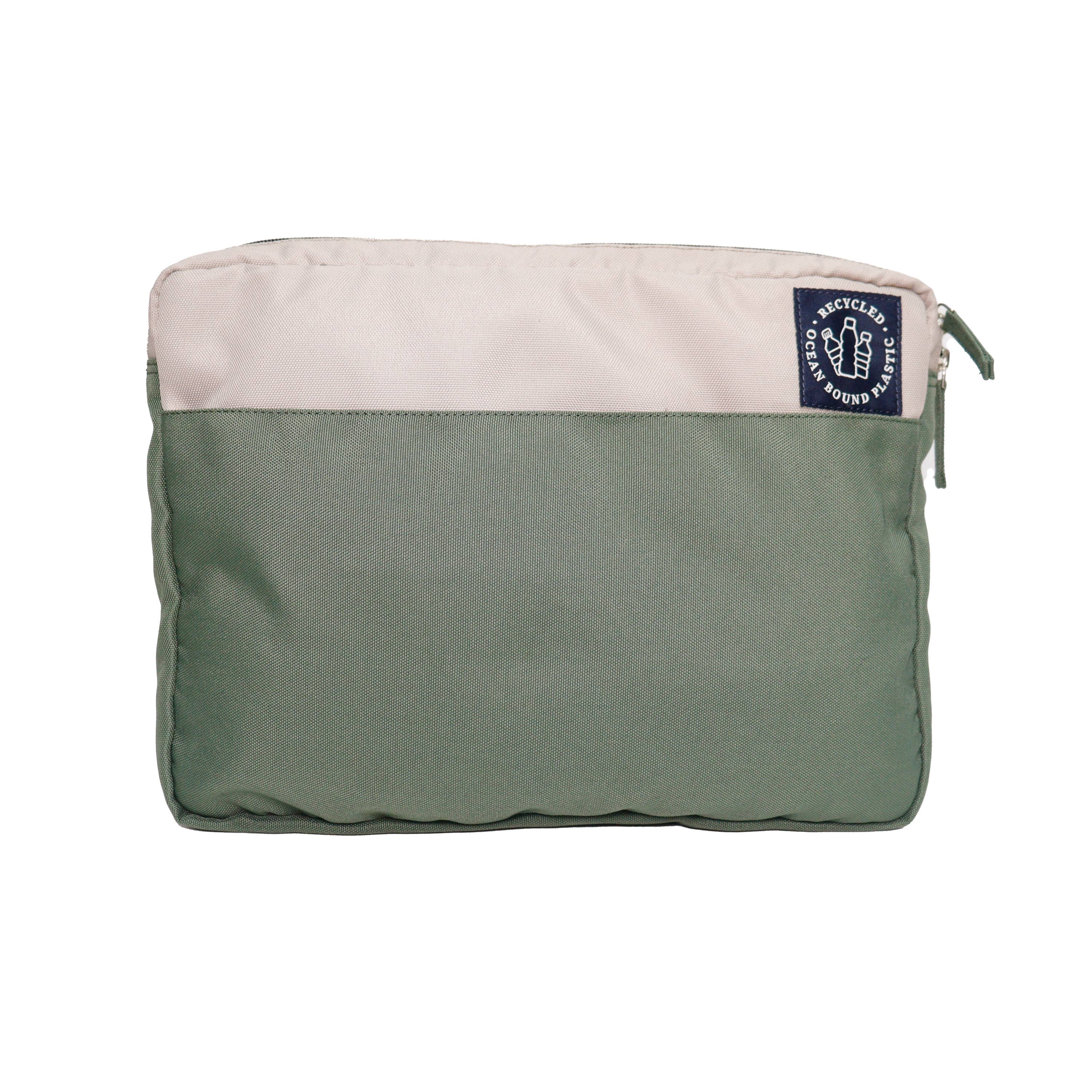 Laptop Sleeve - Recycled Ocean Plastic - Sage Green