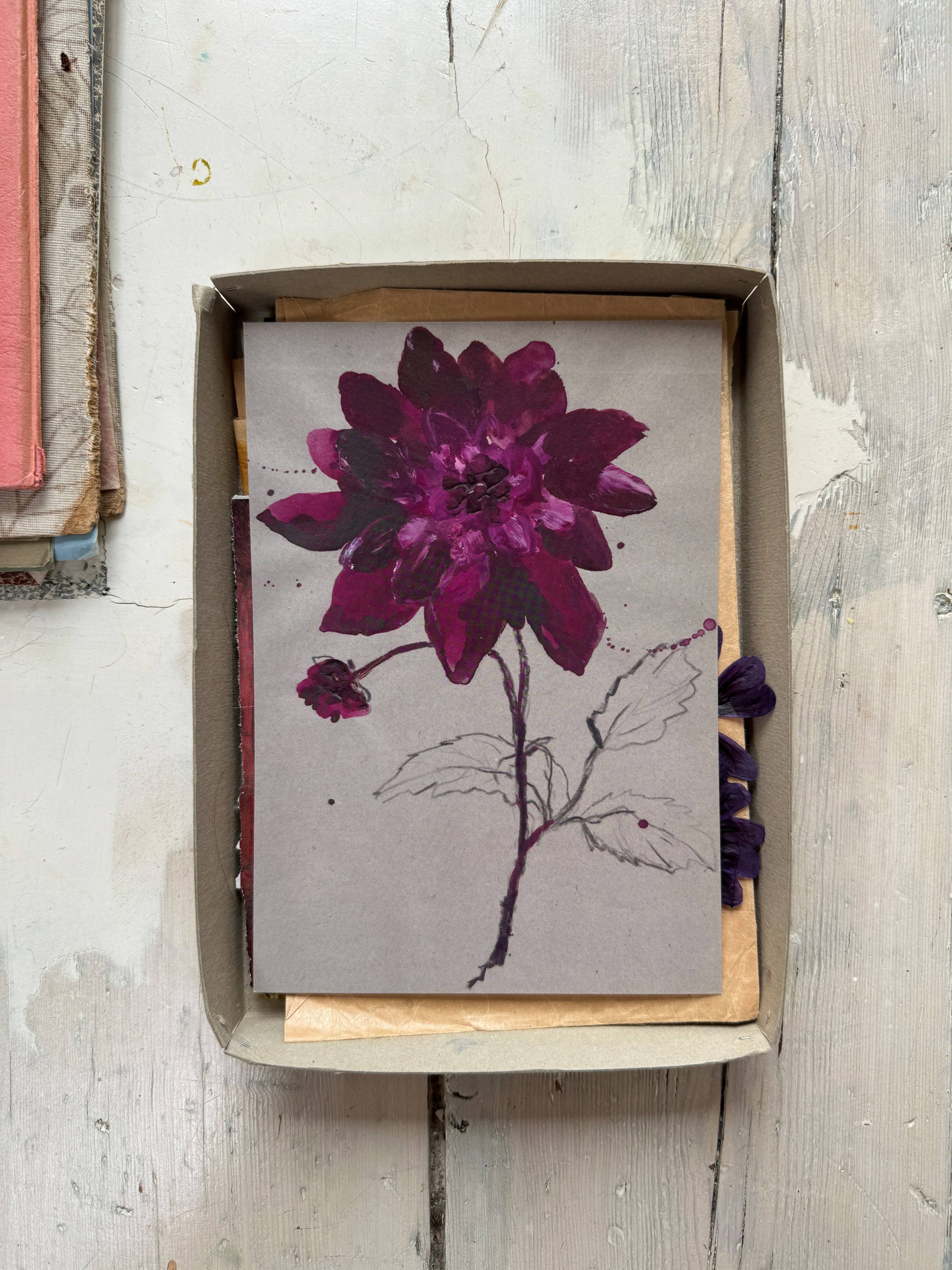 Art Card "Dahlia": Tinystories