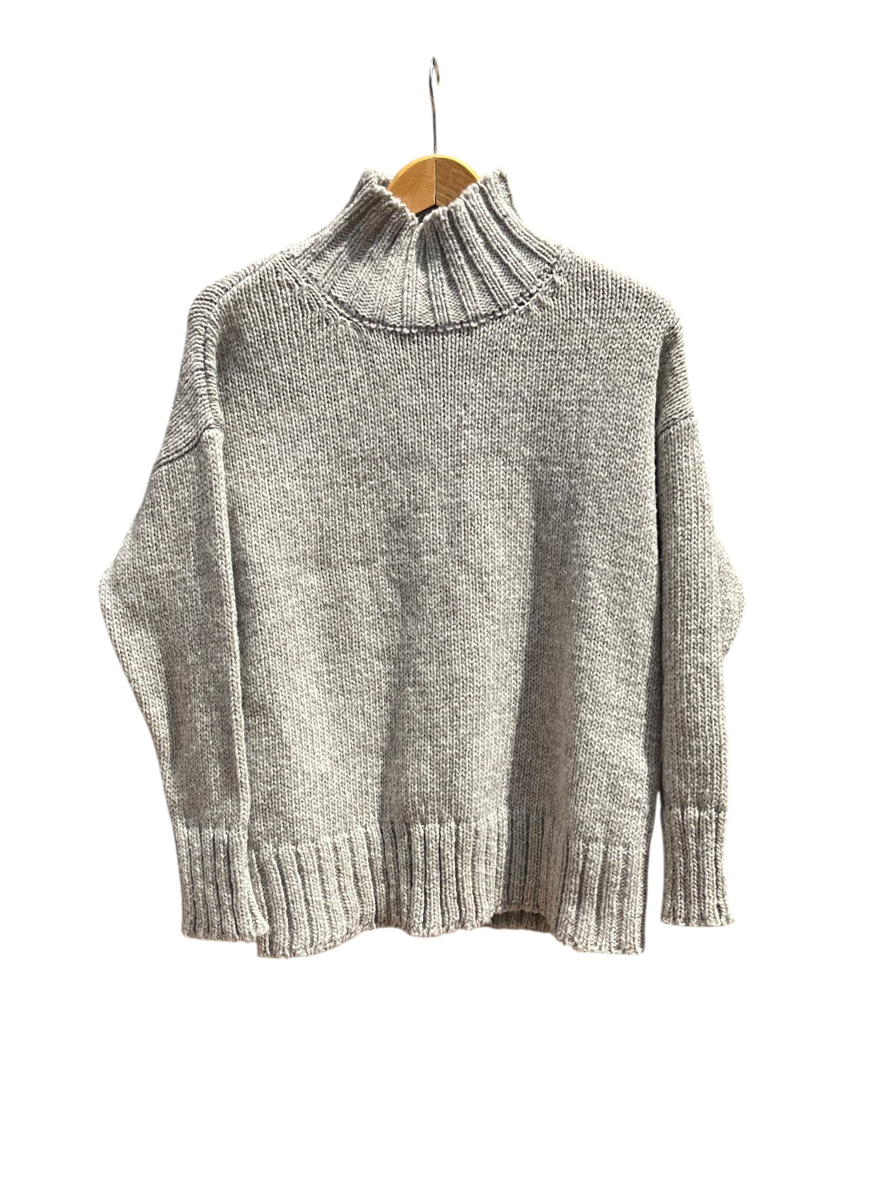Artisan Turtleneck – Pure Wool: Natural White