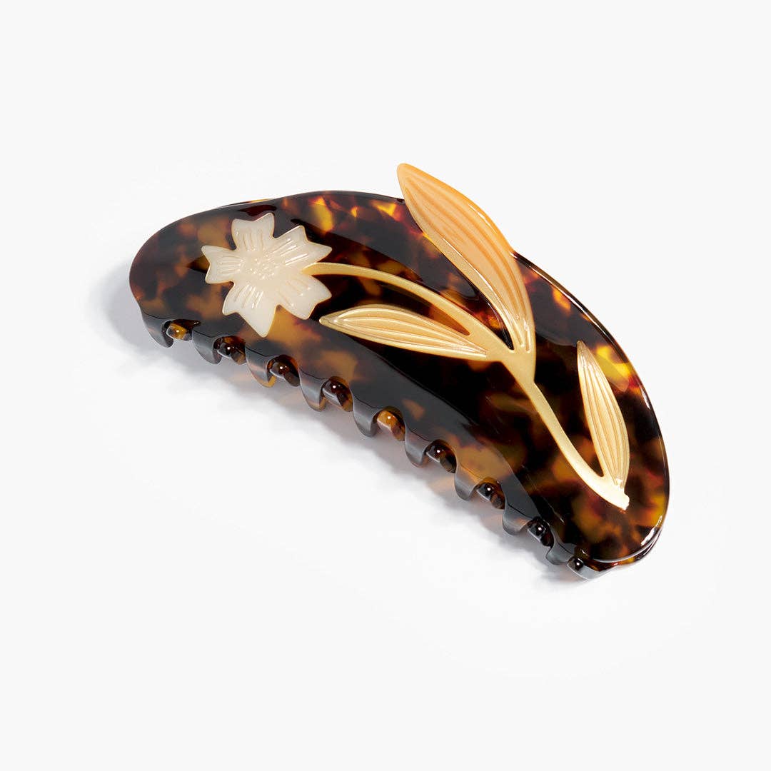 Flax Long Claw Clip — Winona Irene