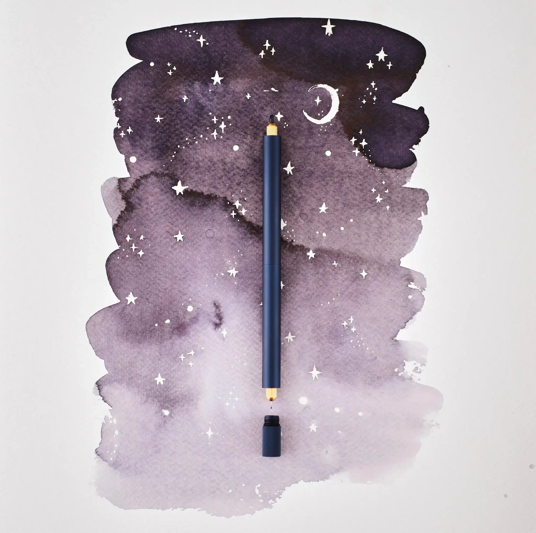 Lumos Pro - Refillable Multi-Tip Pen: Rose Gold / Duo Tip