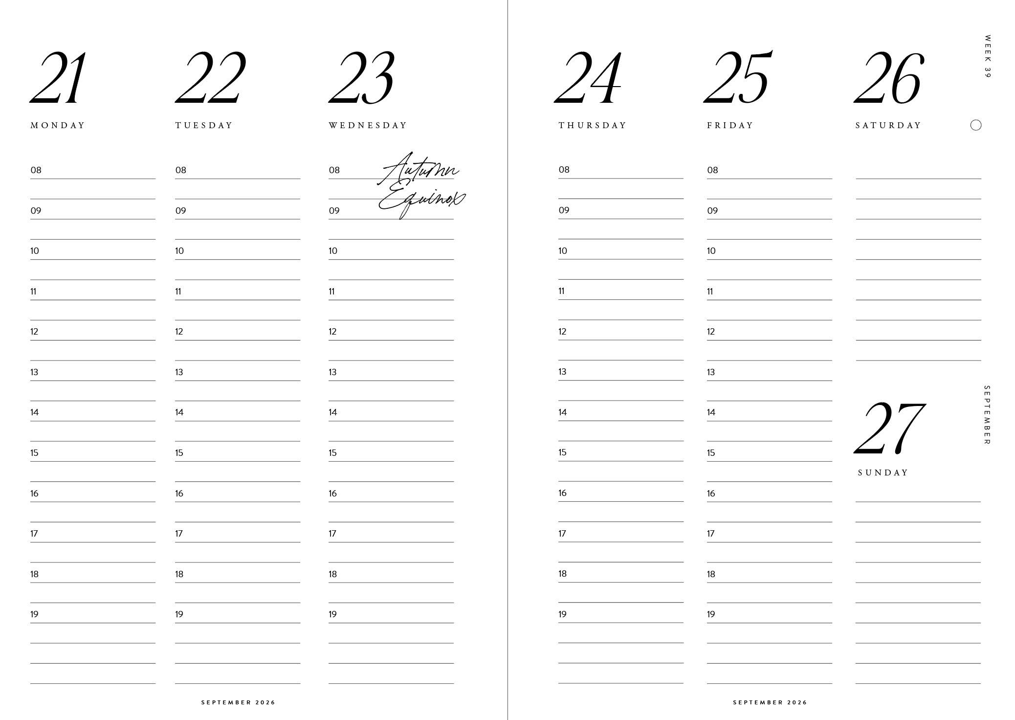Cozy Planner 2026, Coffee – “You are made of magic.”