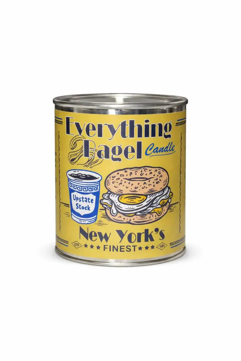 Upstate Stock Everything Bagel Coconut Wax Candle
