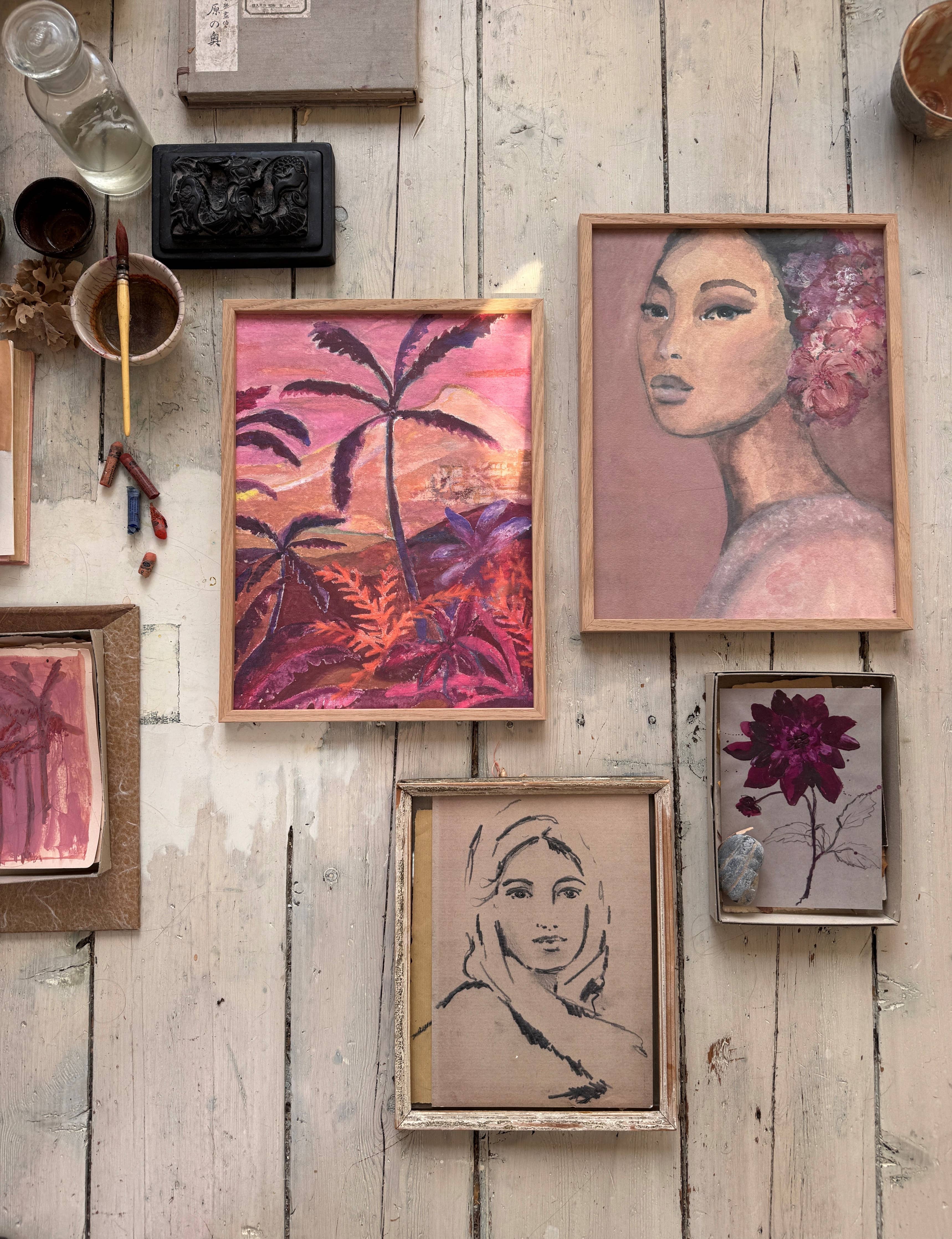 Art Card "Dahlia": Tinystories