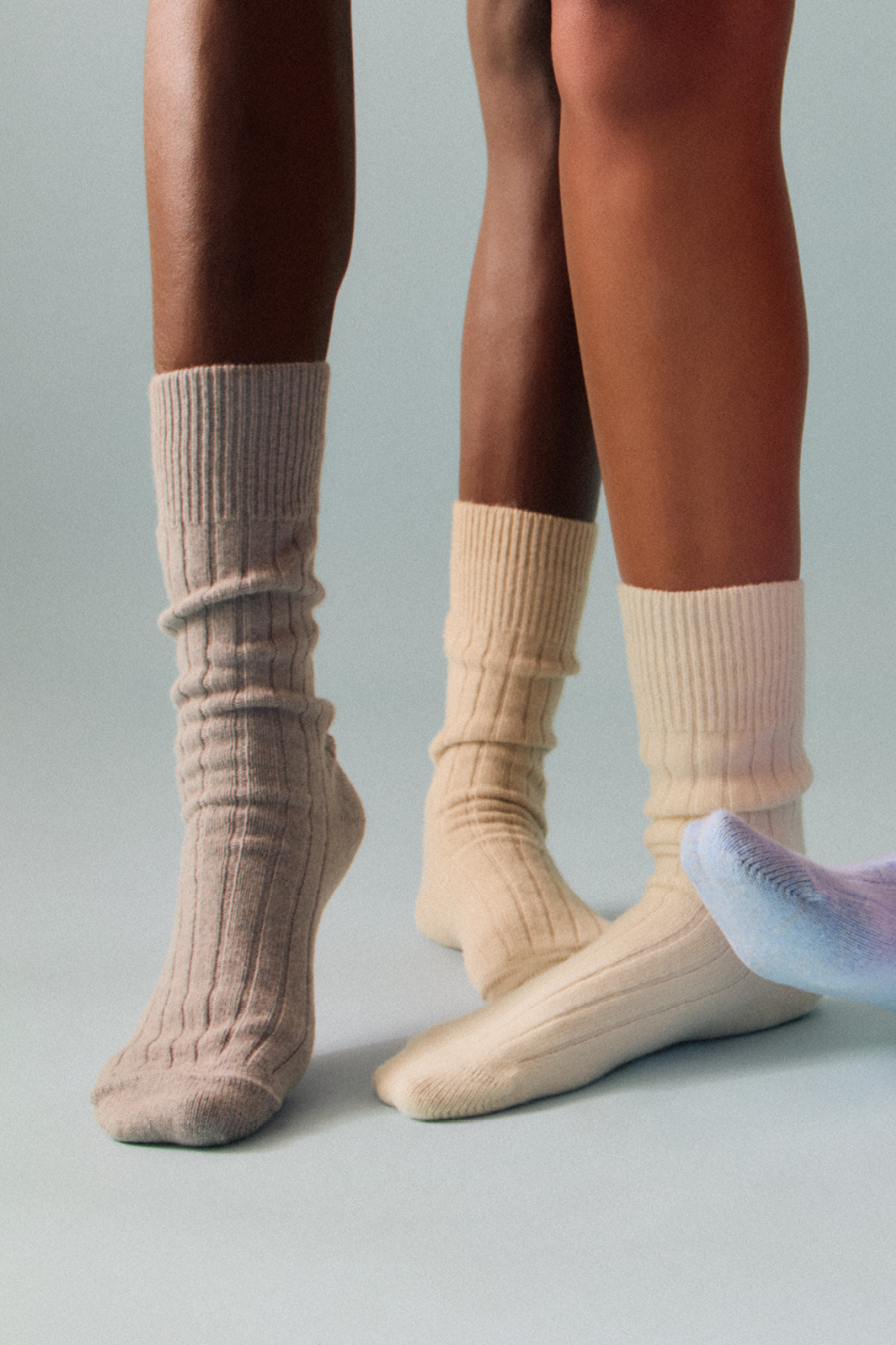 Correct Grey Merino Bed Socks: Correct Grey / Large (UK 9-13)