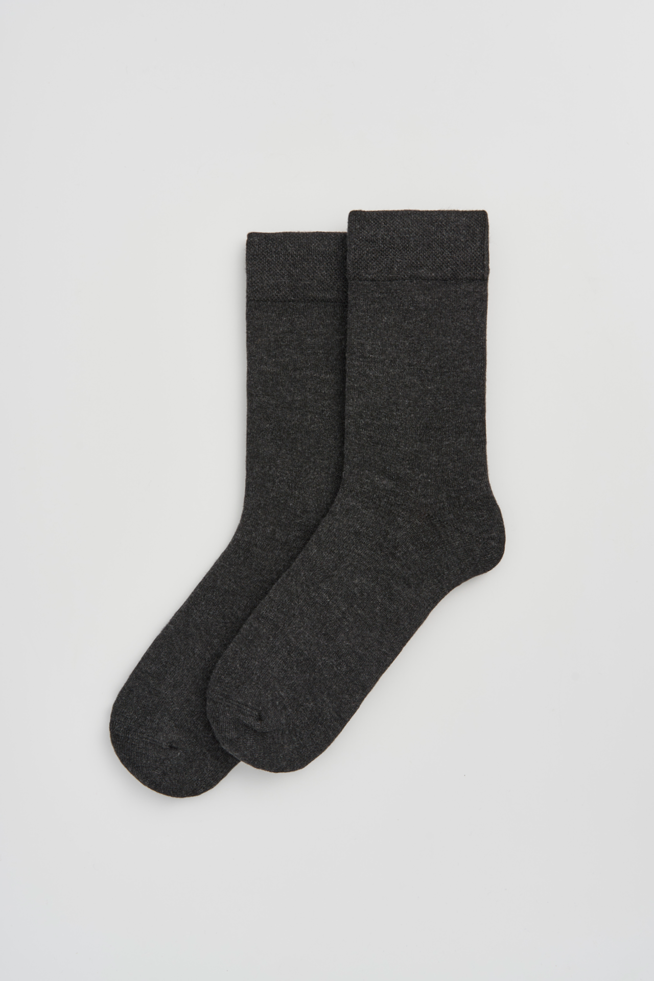 Storm Grey Bamboo Socks: Charcoal / Small (UK 4-8)