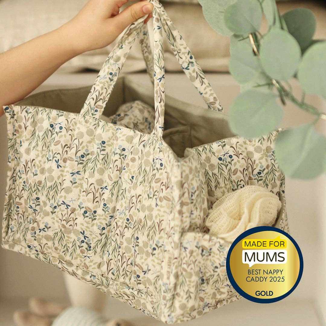 Avery Row Nappy Caddy - Riverbank
