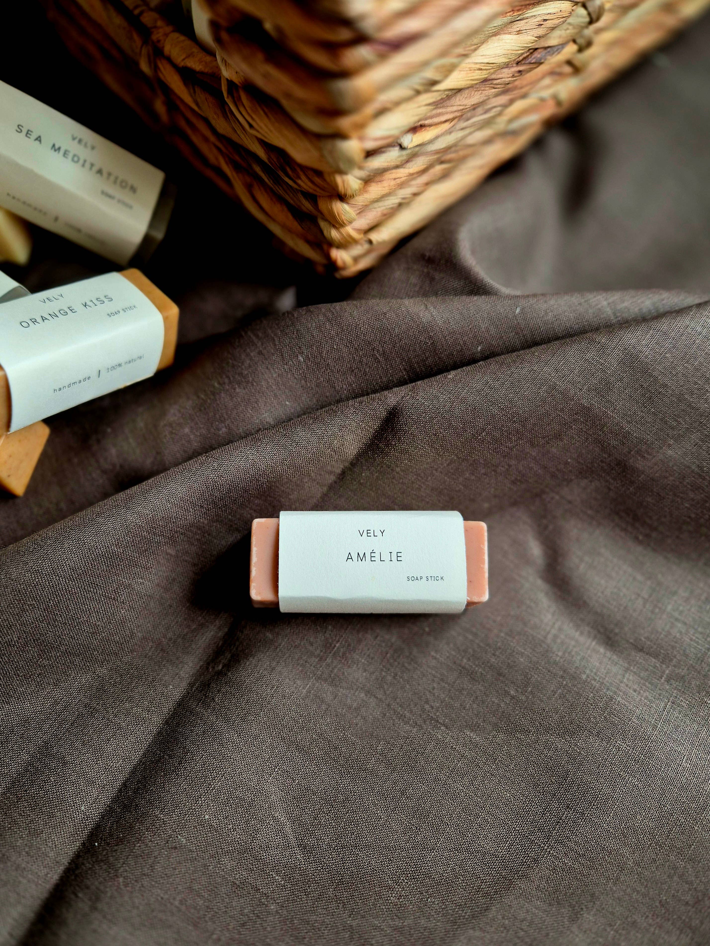 Natural Mini Soap, Guest Soap "Amélie", 50g