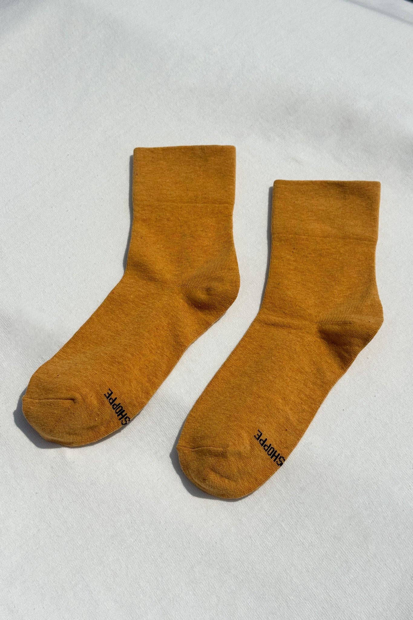Sneaker Socks : Marigold - Le Bon Shoppe