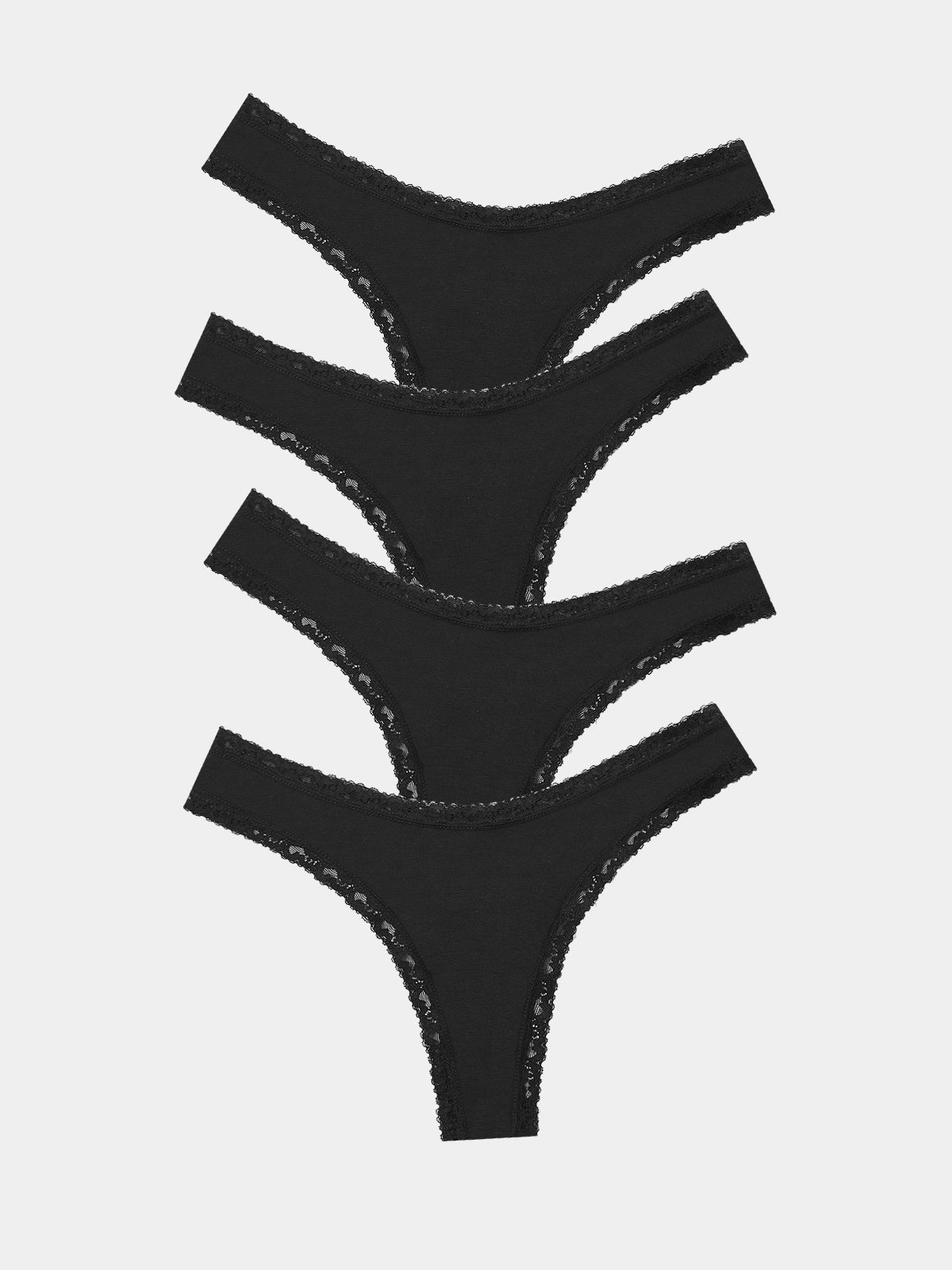Stripe & Stare Thong 4 Pack