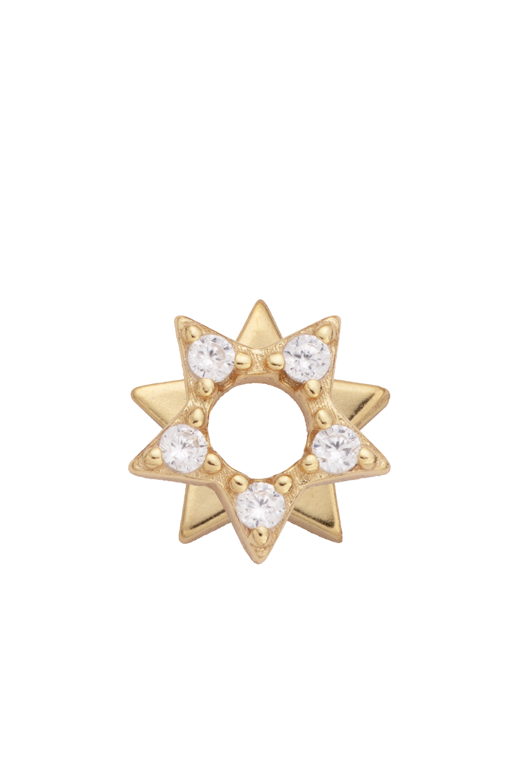 Wheel Star Earring Charm ( 3 colours available) - by Atelier 18