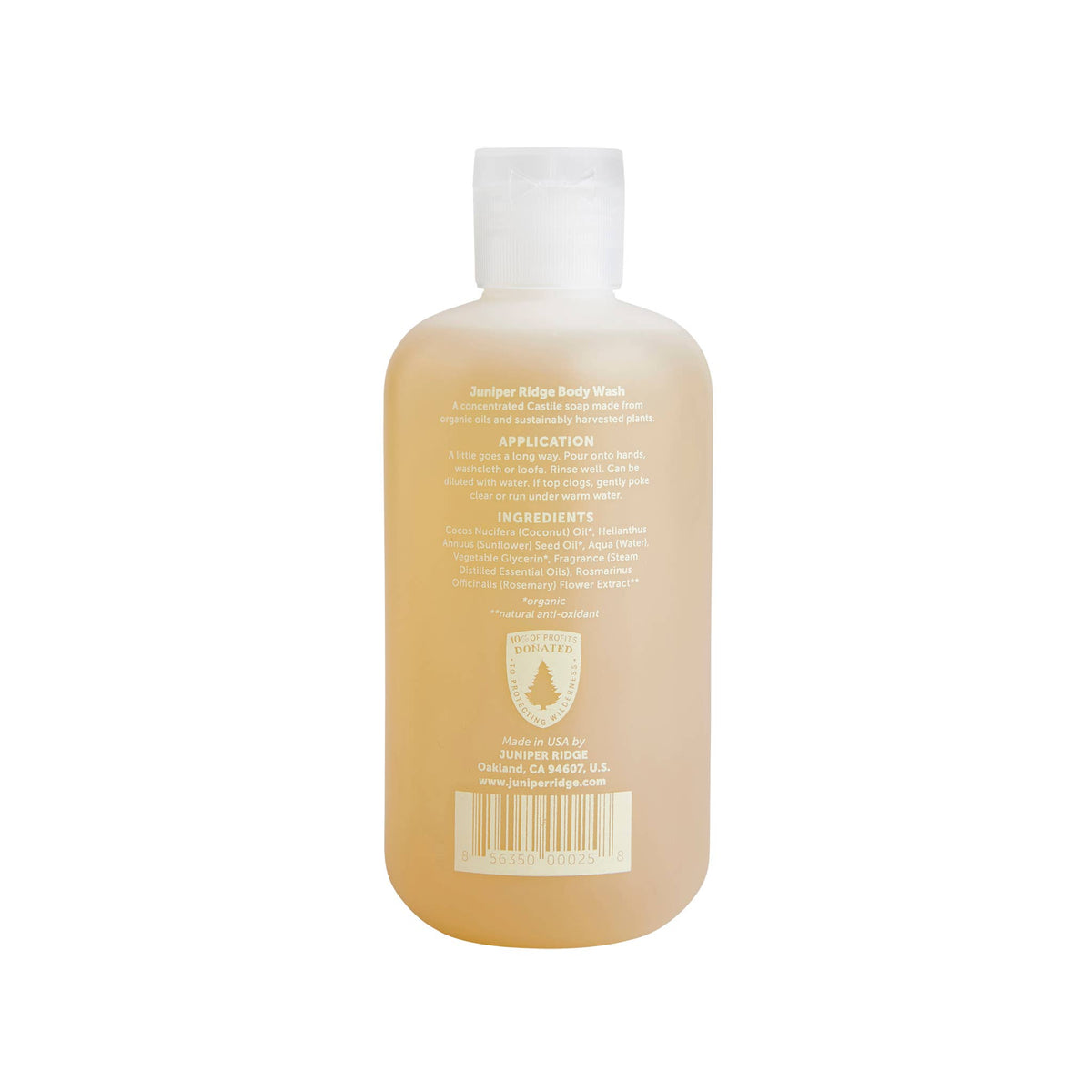 Juniper Ridge Organic Body Wash