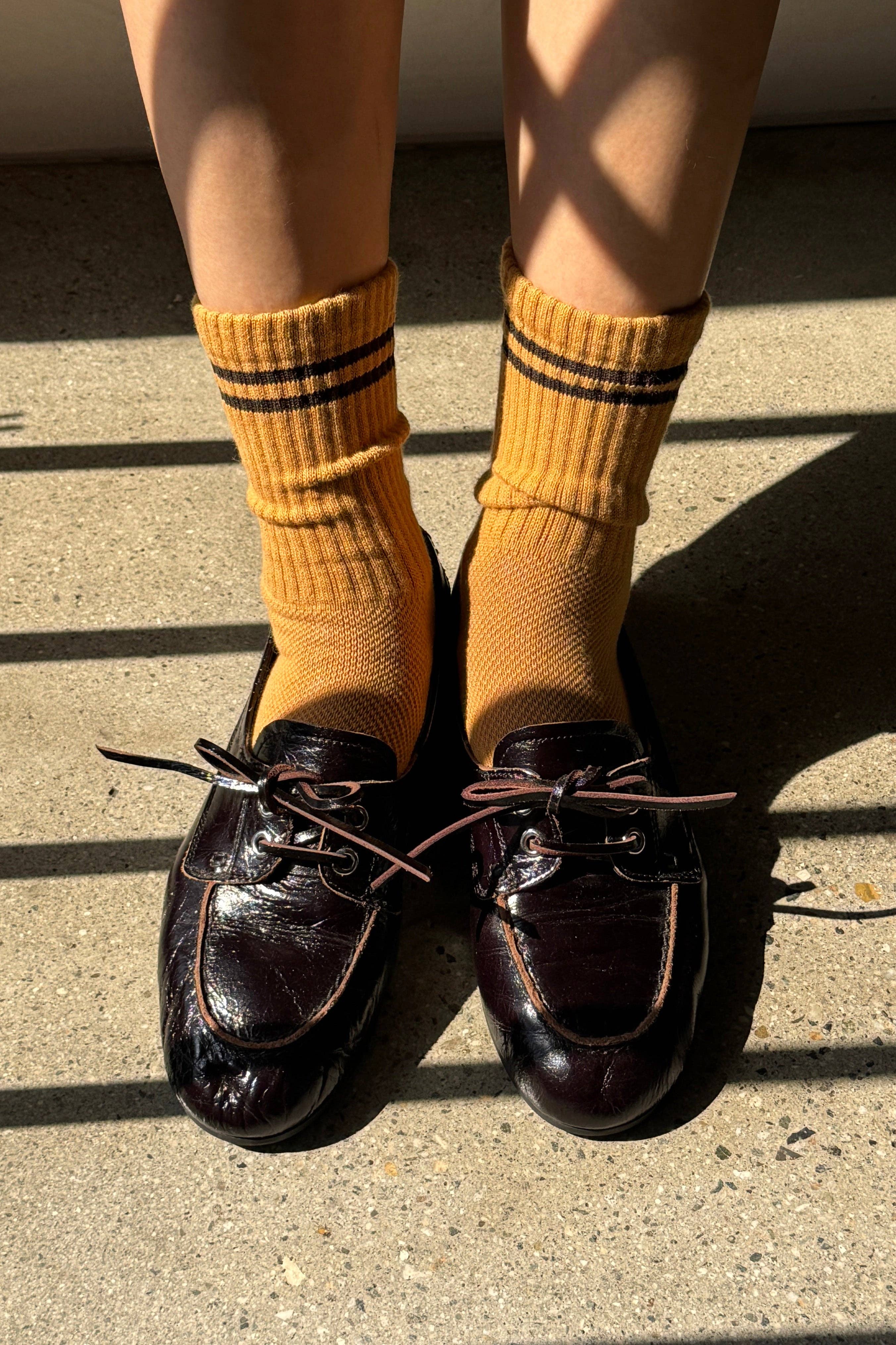 Boyfriend Socks (wholesale): Clay