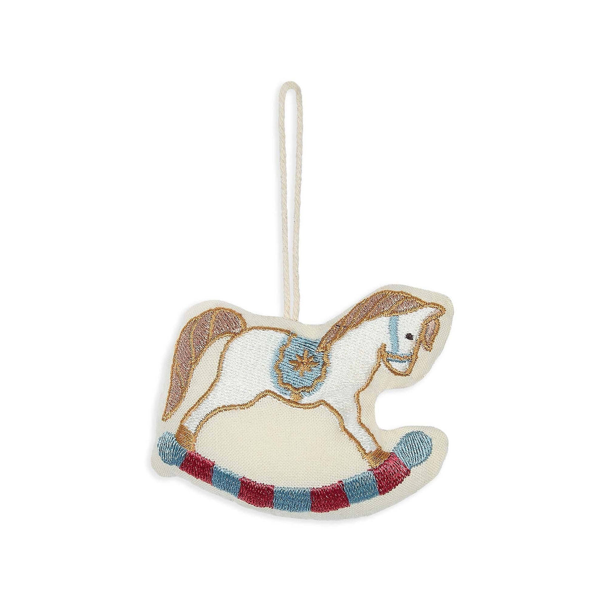 Christmas Tree Decoration Single - Rocking Horse