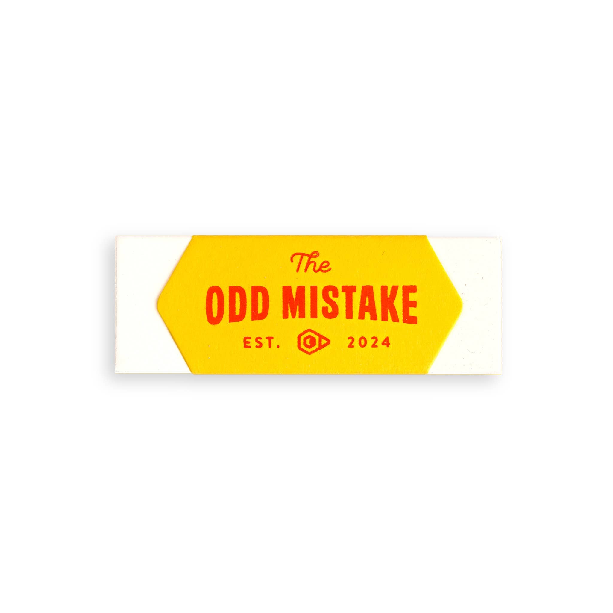 The Odd Mistake – Foil Printed Eraser
