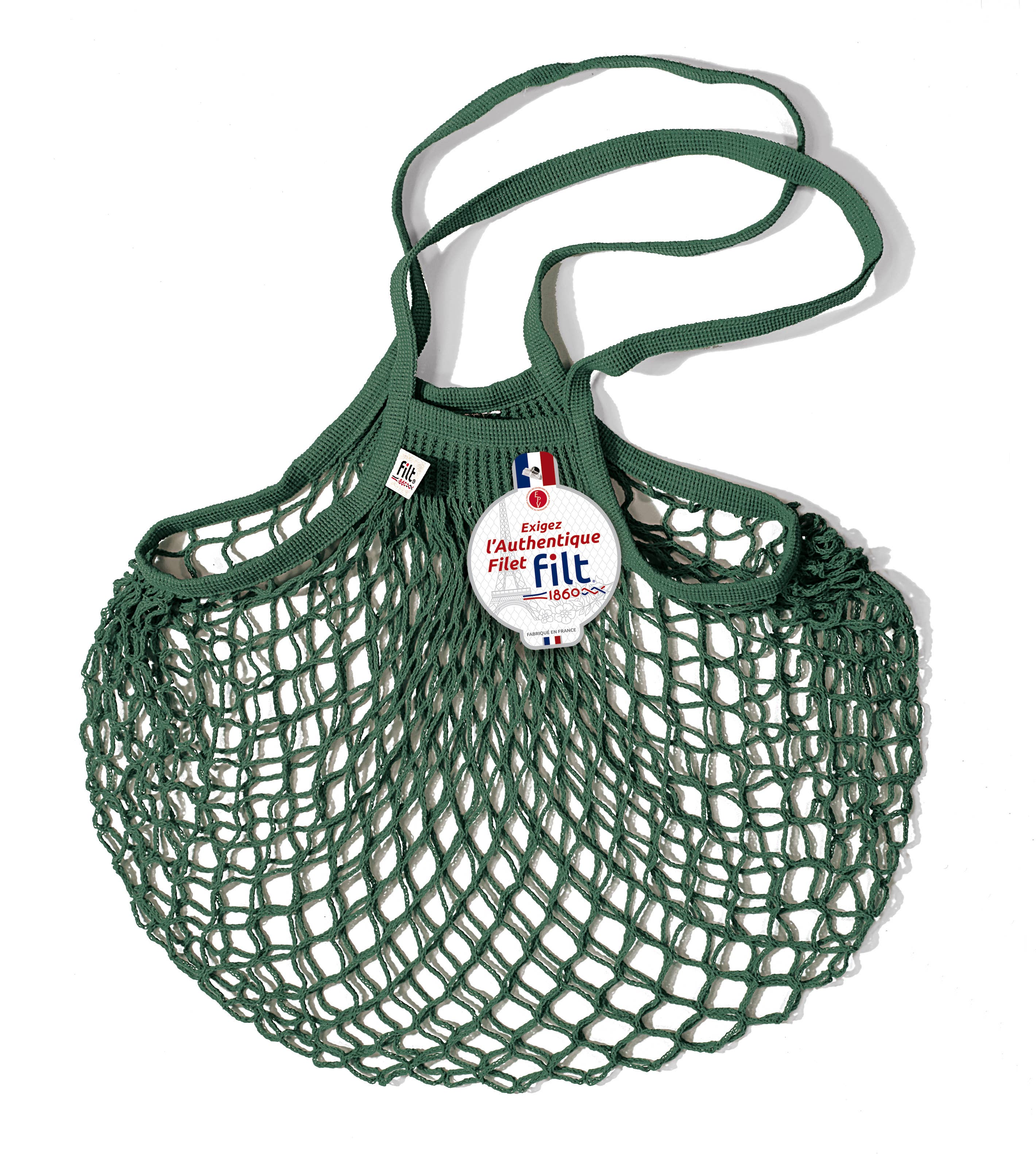 Net Shopping Bag Forest Green - Filt1860