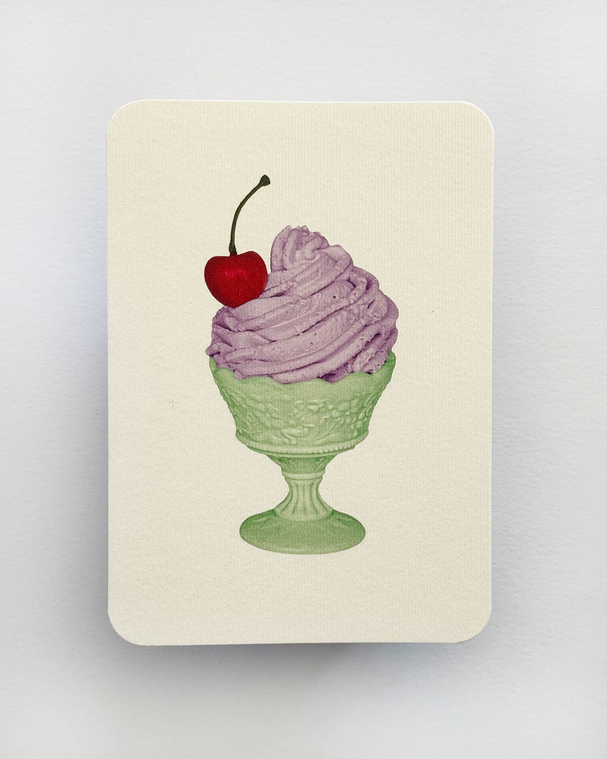 Lavender Chantilly Cream Greeting Card | Birthday Card