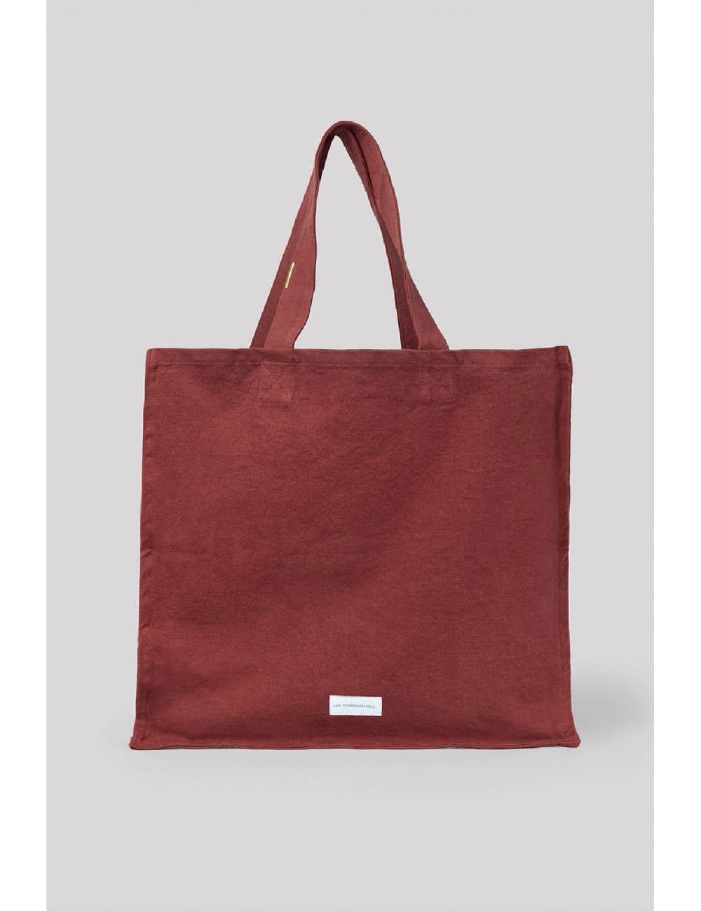 Rust Organic Cotton Canvas Tote