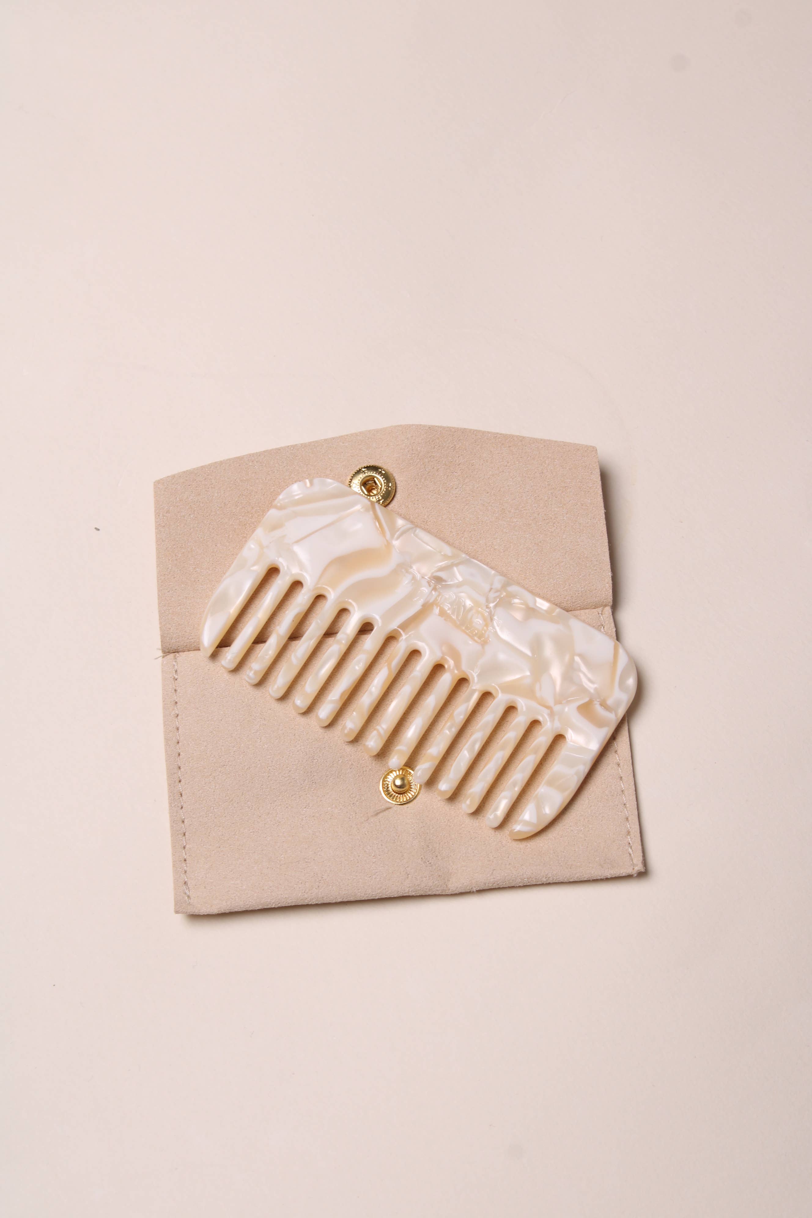Travel comb - popcorn