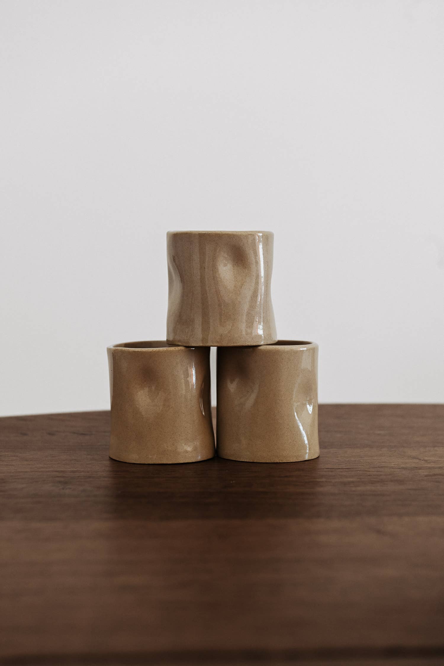 Ceramic Coffee  Mug : Light Stoneware and Galaxy Black