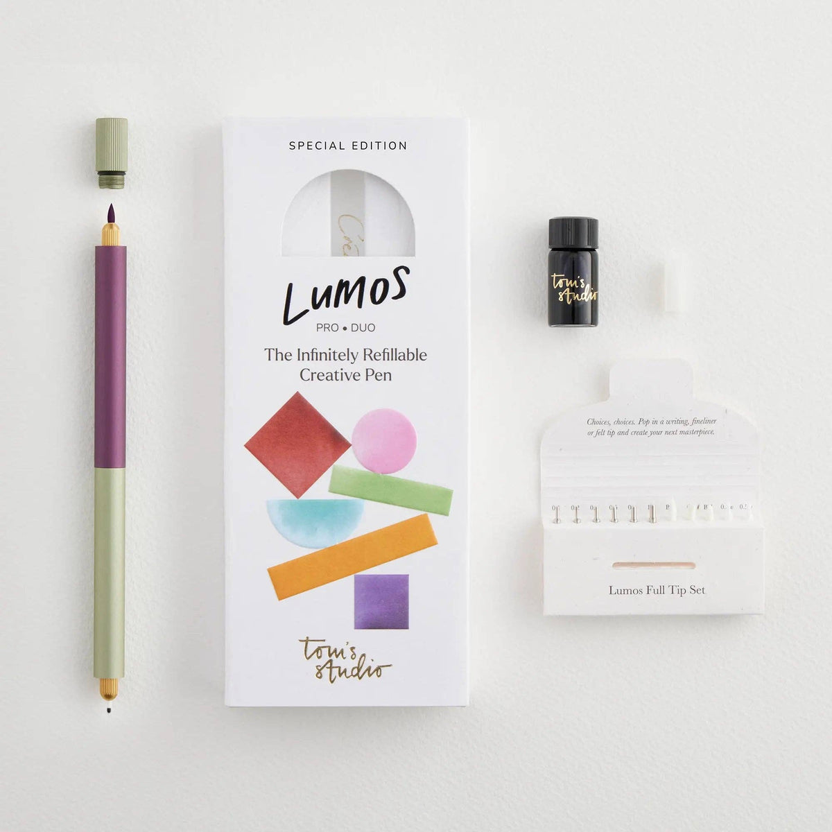 Lumos Pro - Colour Block: Plum - Lichen / Duo Tip